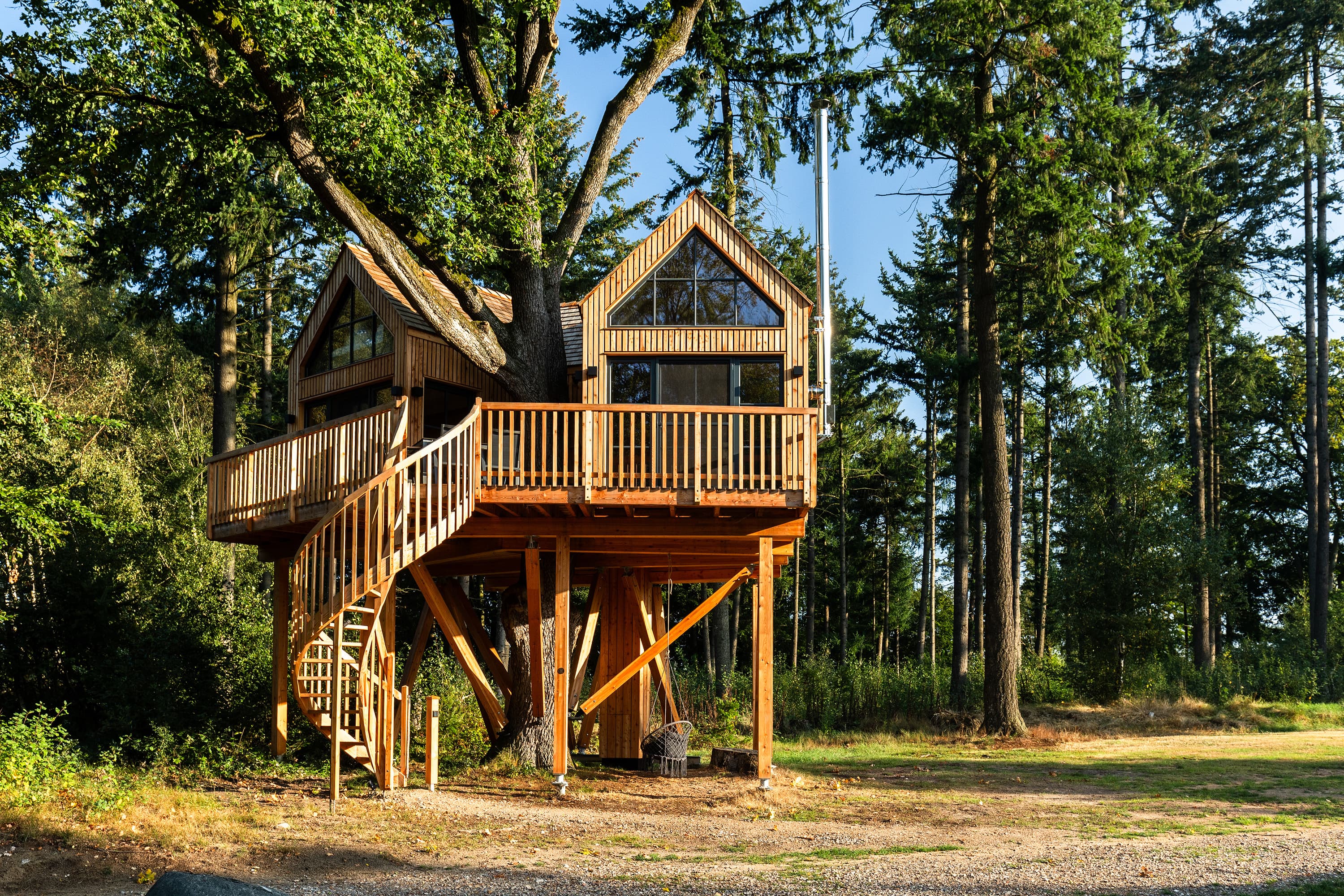 Baumhaus Hotel in der Lüneburger Heide