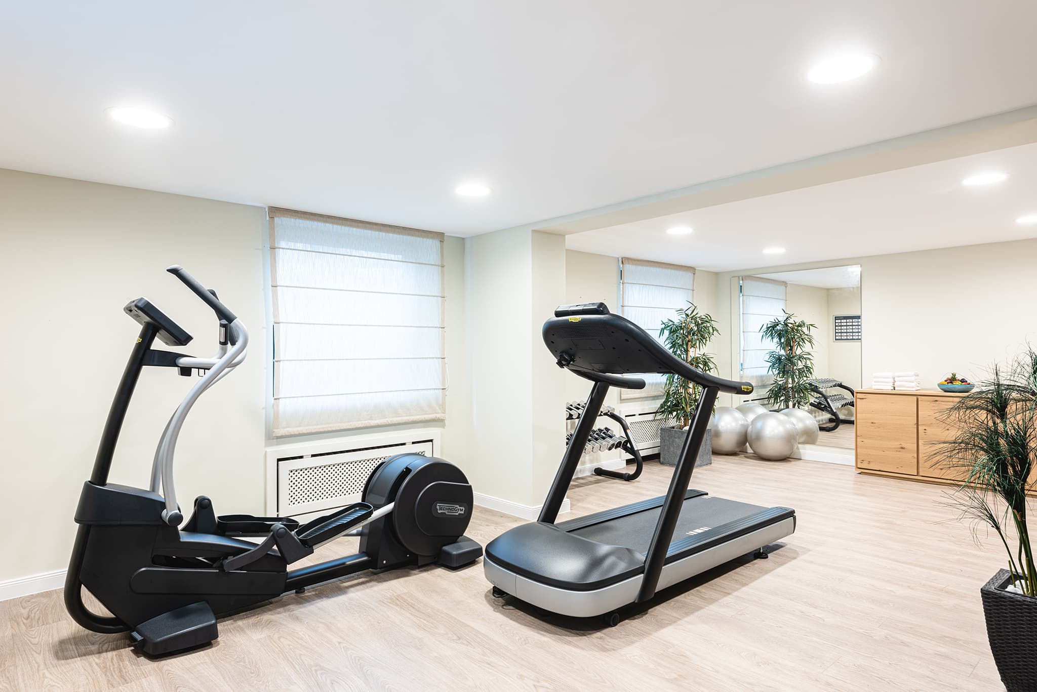 Fitnessraum im Hotel Fürstenhof in Celle