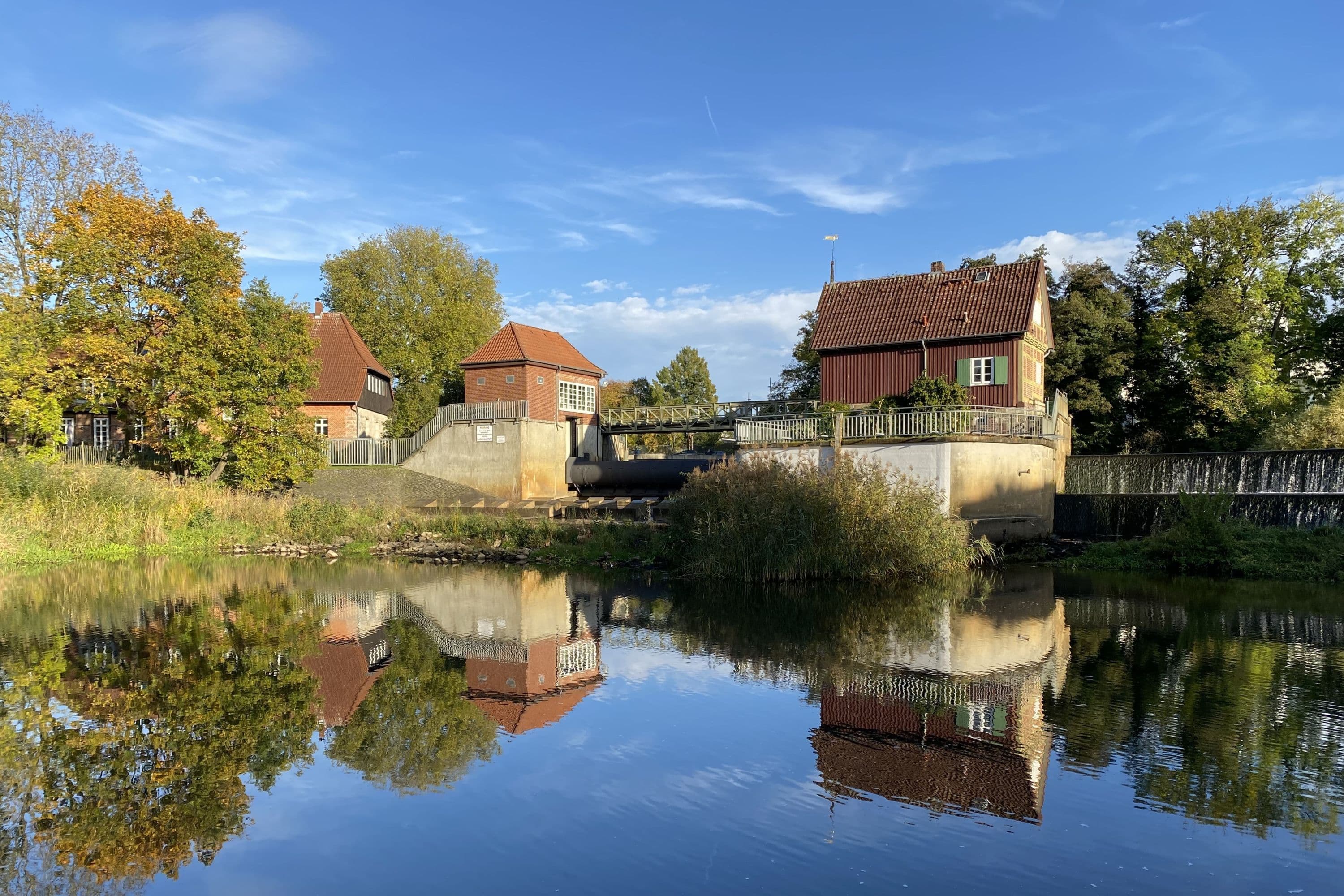 Das alte Wehr in Celle