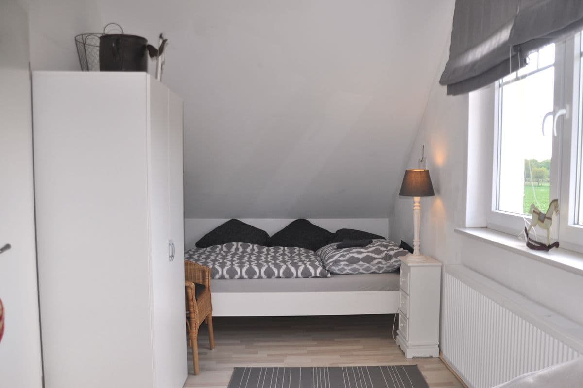 Schlafzimmer im Landhaus Schepelse in Eicklingen