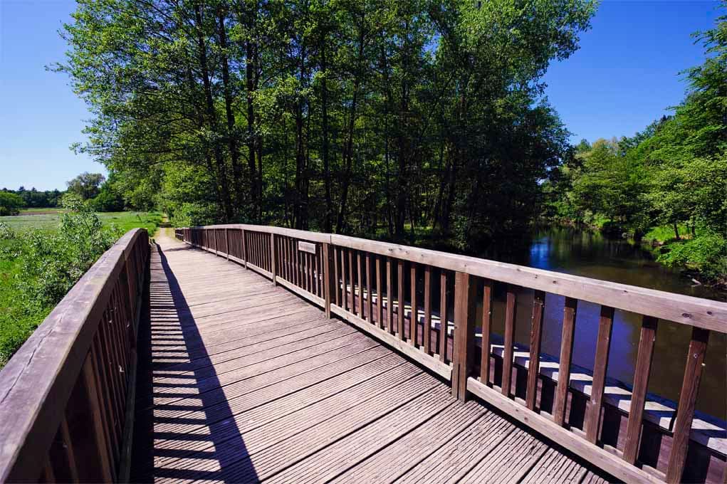 Radfahren auf dem Ilmenau Radweg nach Bad Bevensen