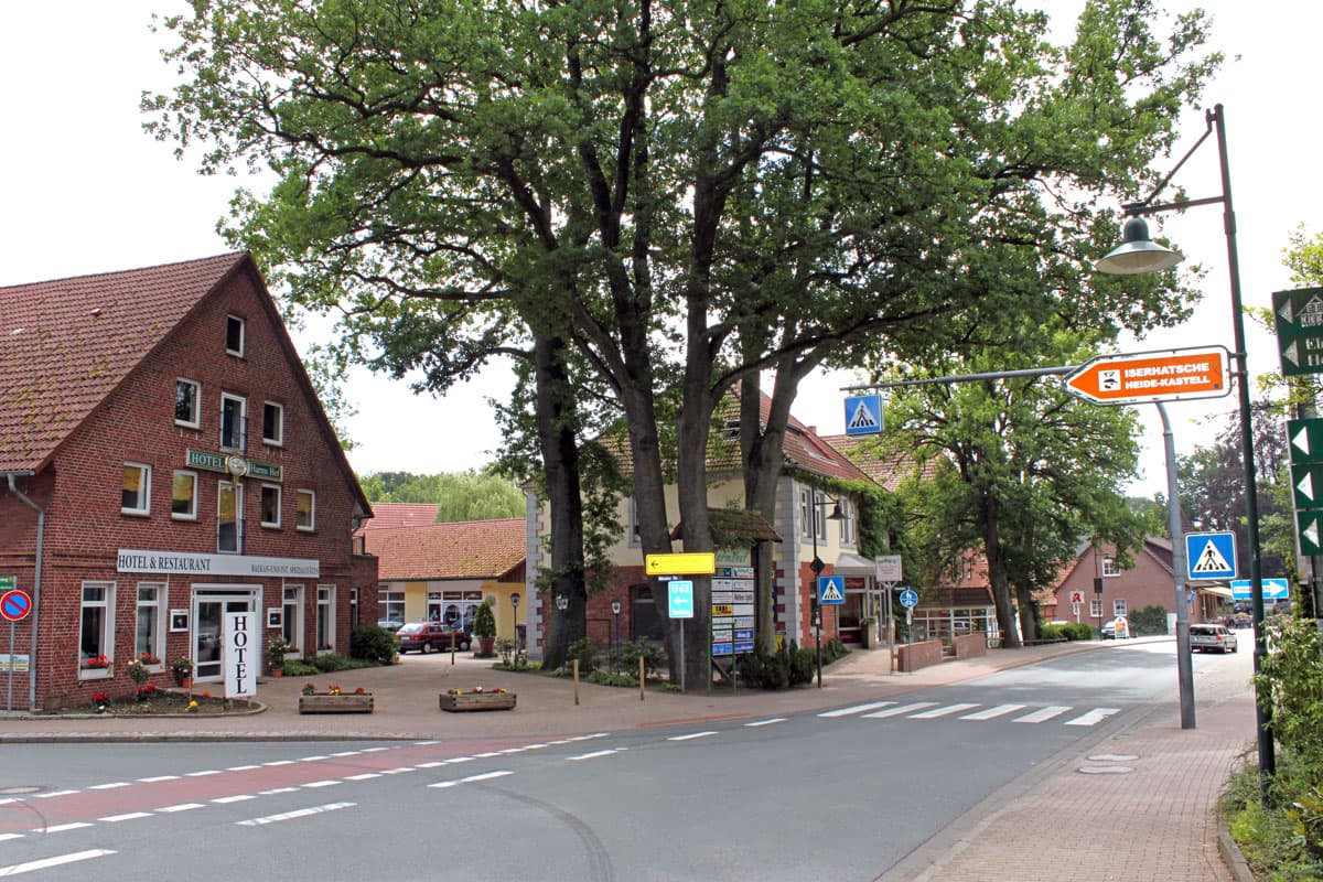 Bispingen liegt im herzen der lüneburger heide