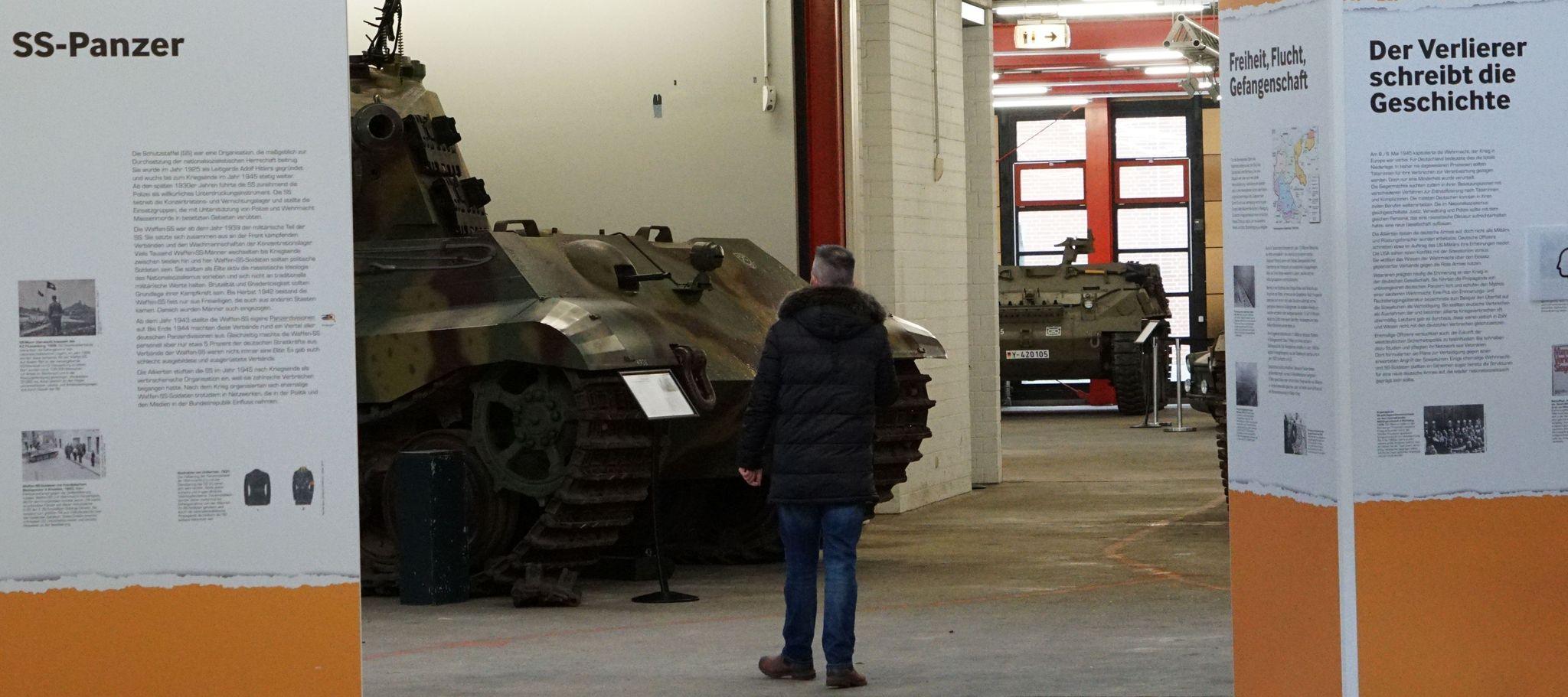 Dauerausstellung im Panzermuseum