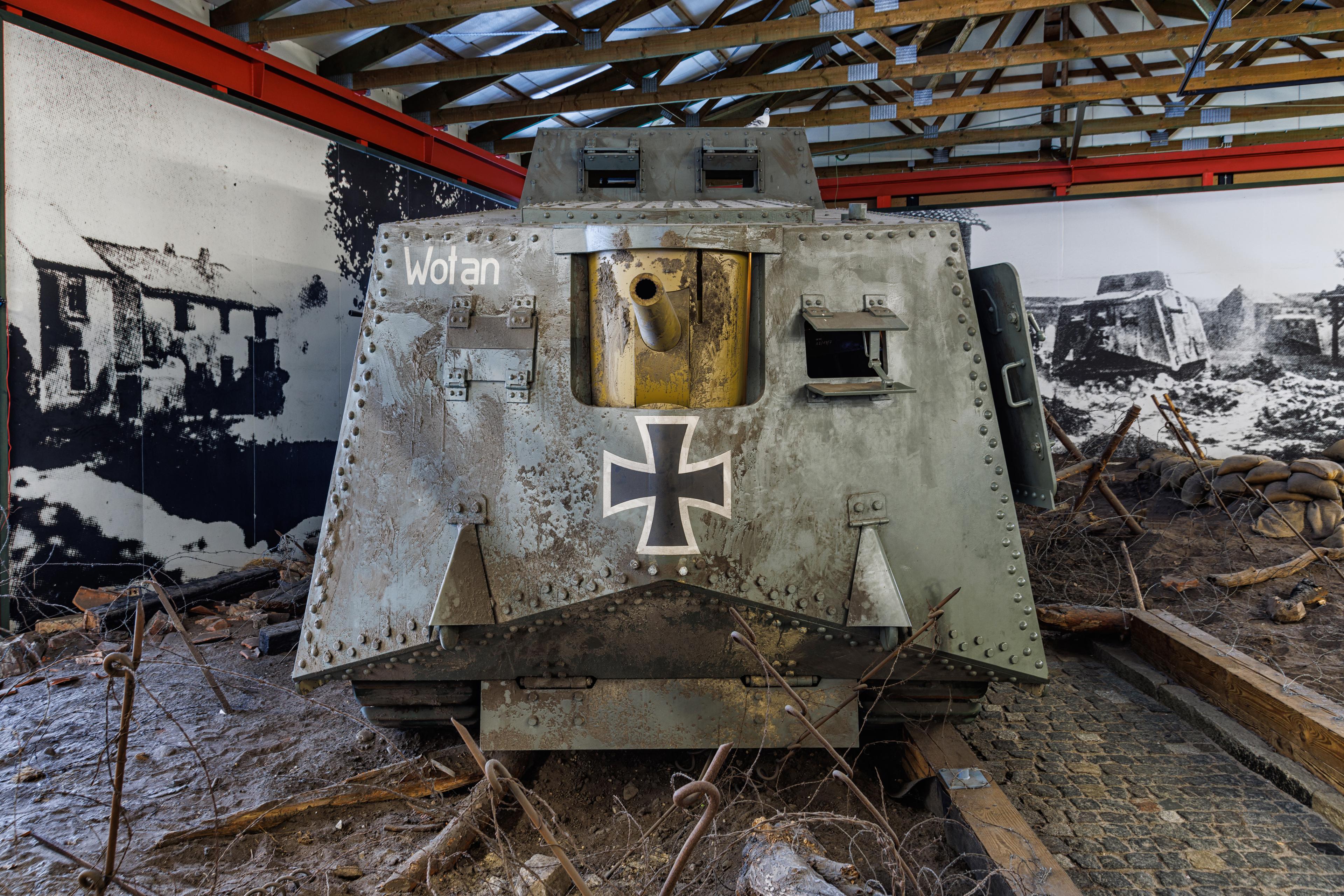 A7V im Panzermuseum Munster 