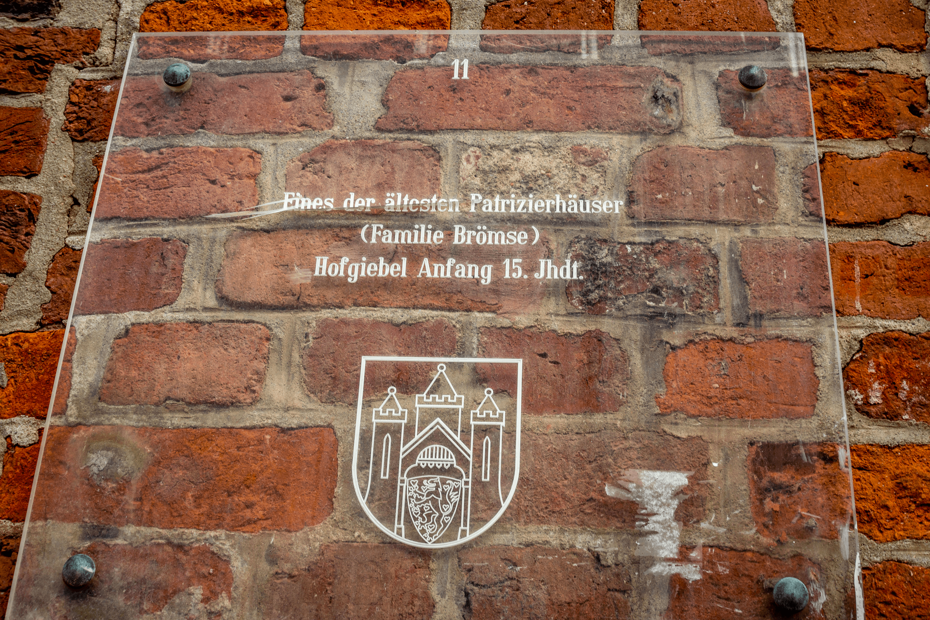 Das Brömse Haus ist eines der ältesten Patrizierhäuser Lüneburgs