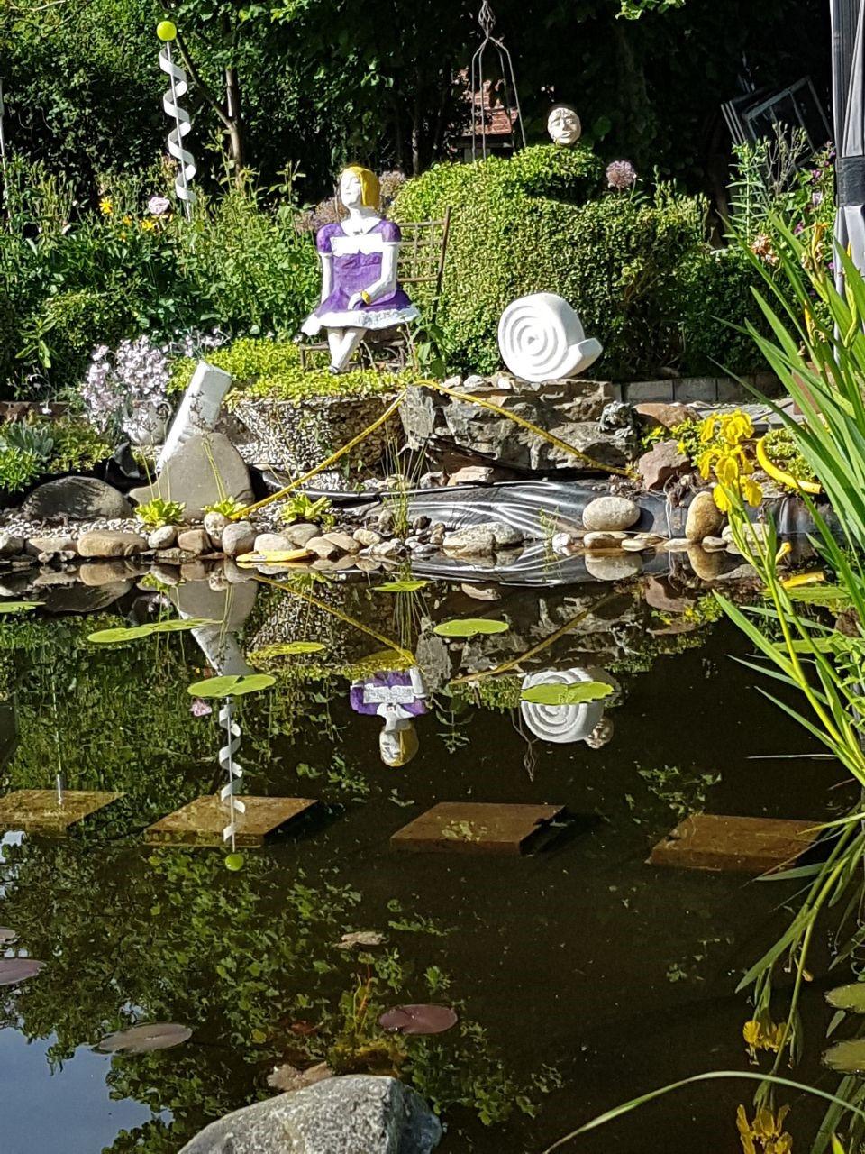 Skulptur im Garten