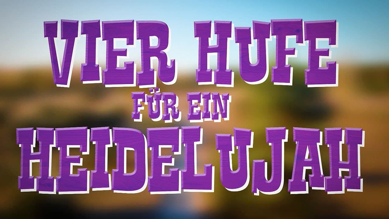 YouTube: Vier Hufe für ein Heidelujah