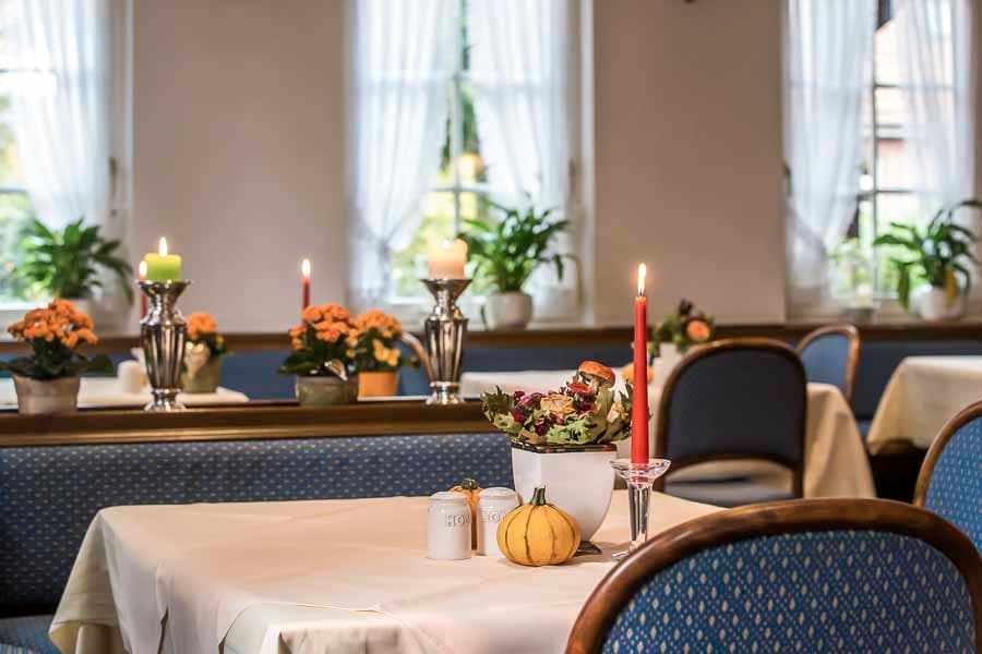 Restaurant im Hotel Acht Linden in Egestorf