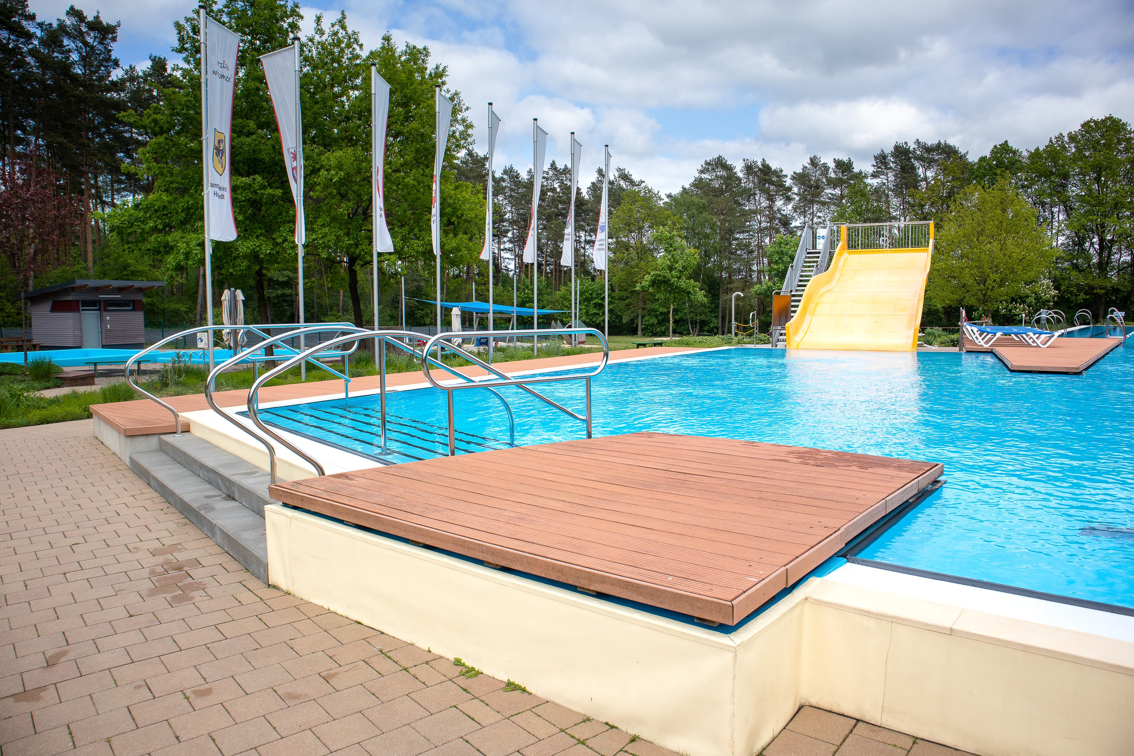 Waldbad Hanstedt Nordheide Lüneburger Heide Schwimmen Freizeitbeschäftigung Sommer