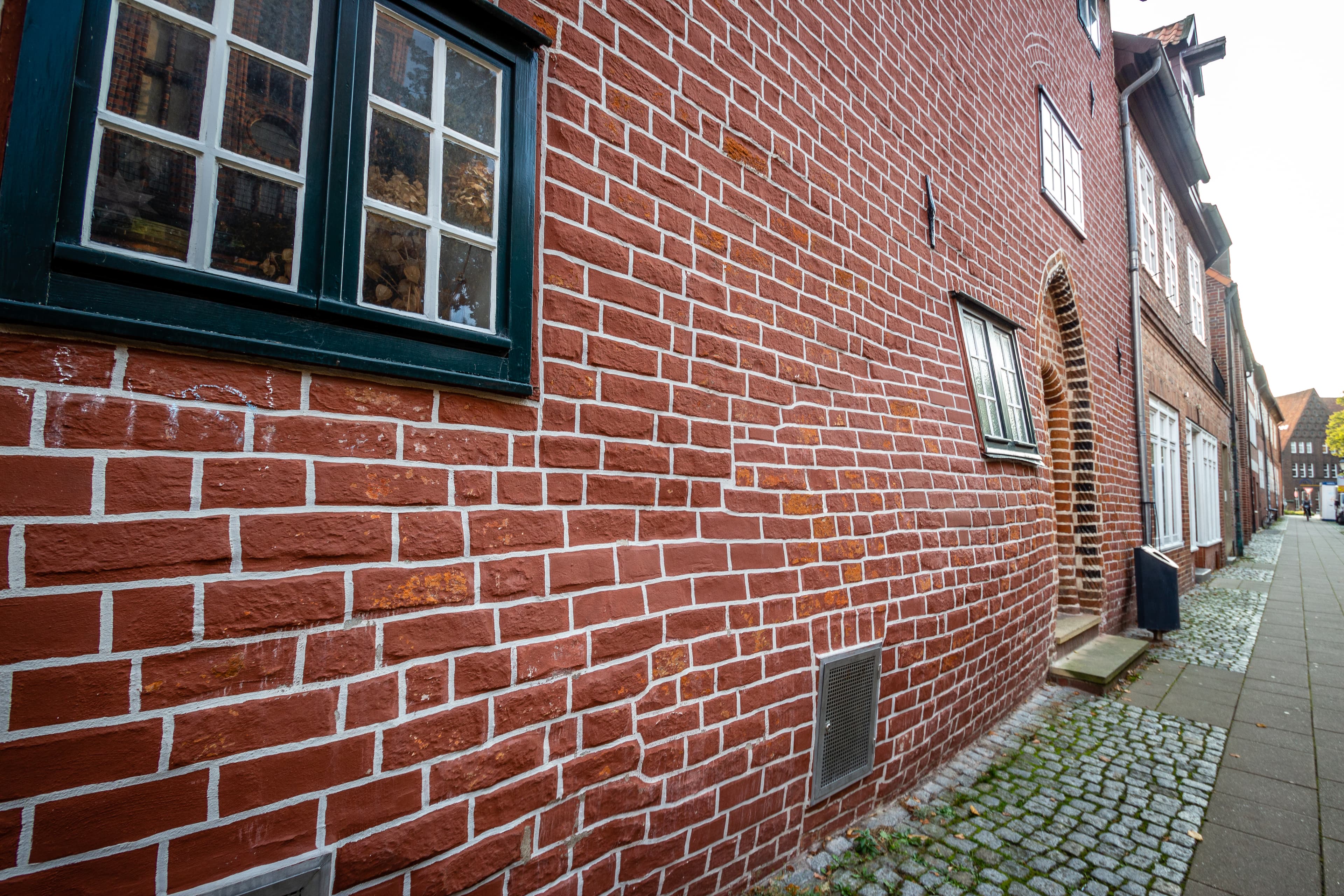 Ein besonderes Bauwerk in Lüneburg ist das schwangere Haus