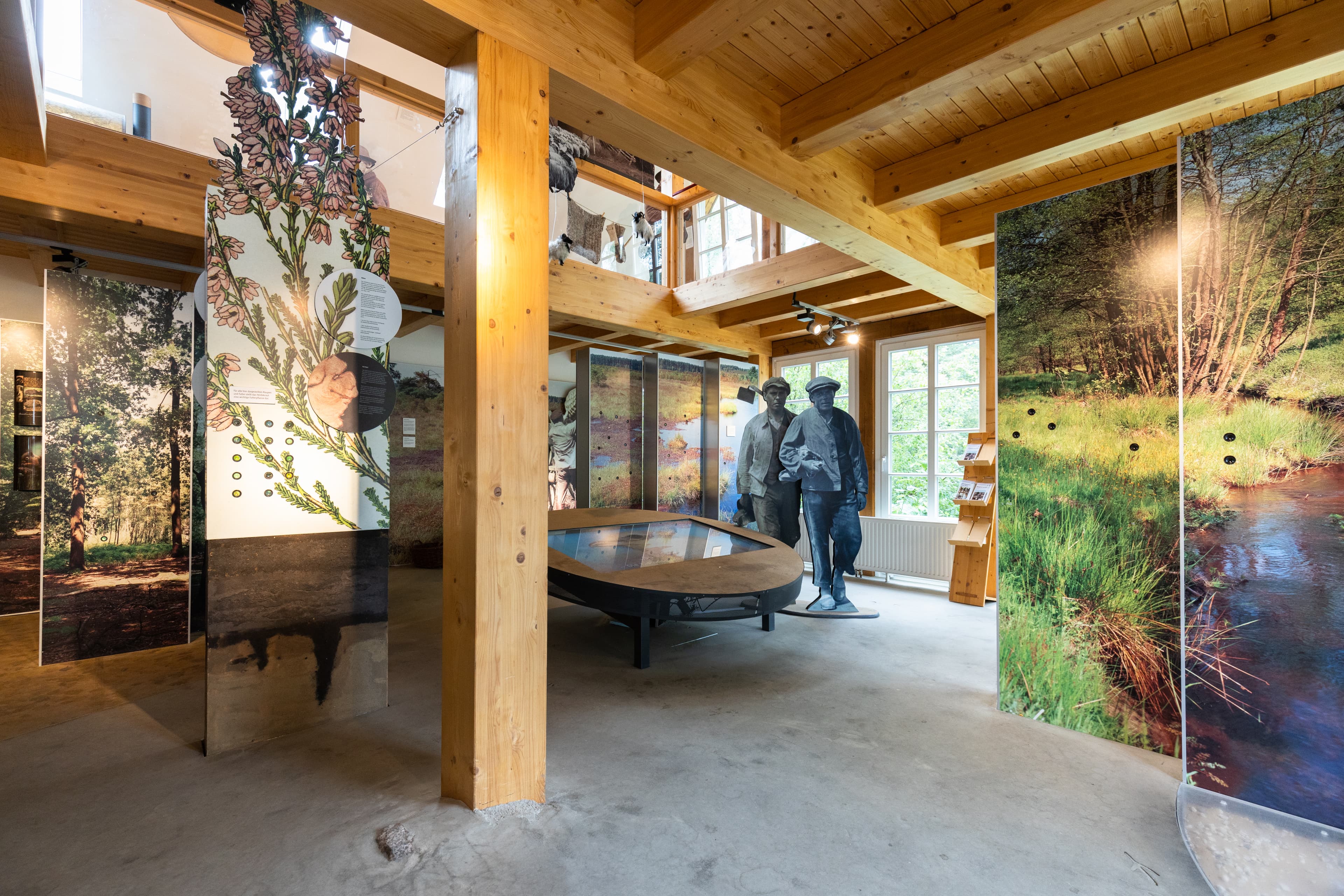 Undeloh Heide-ErlebnisZentrum Ausstellung multimedial Lüneburger Heide