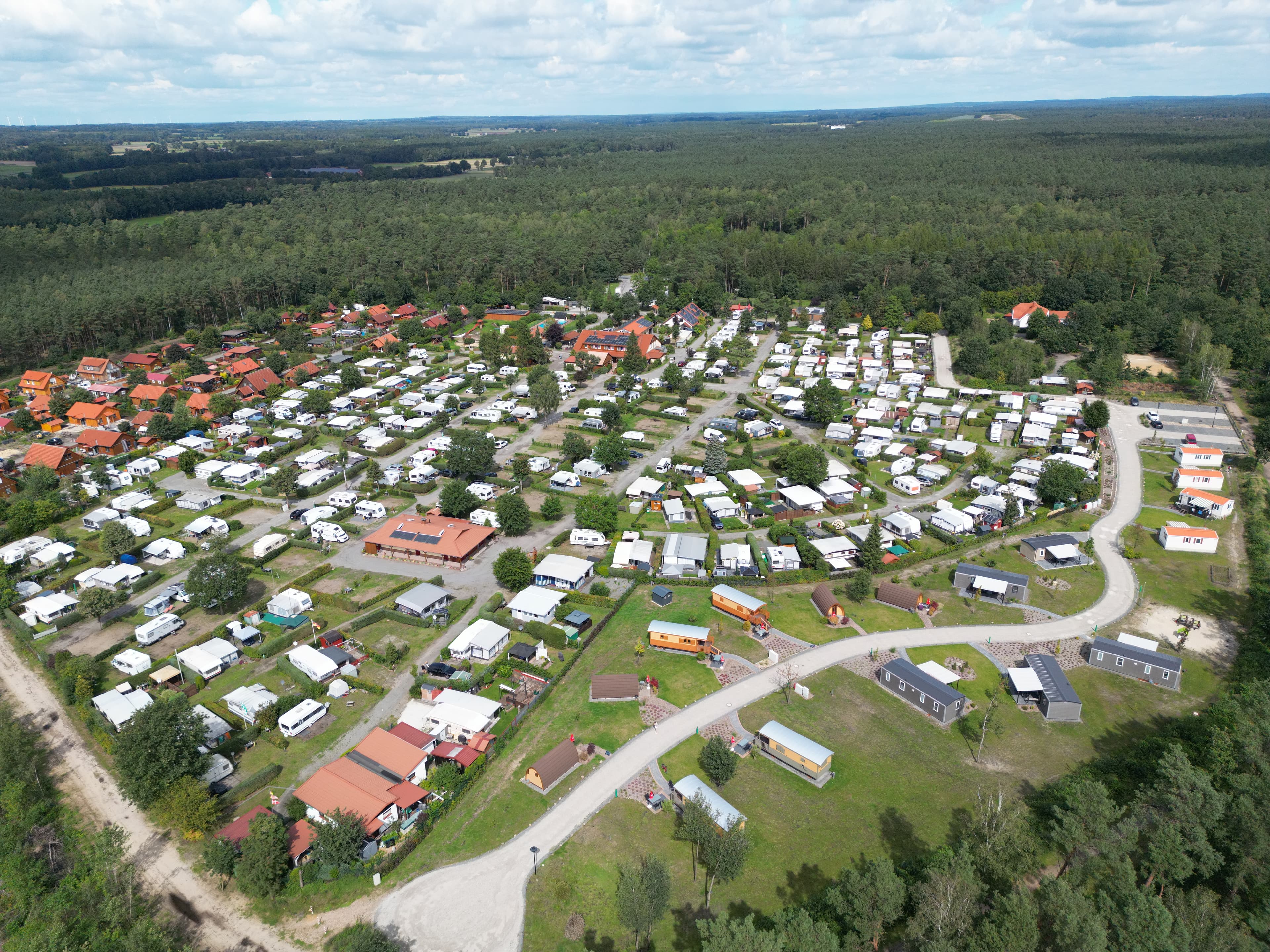 campen am heidepark, wir sind nur 800 meter weit weg