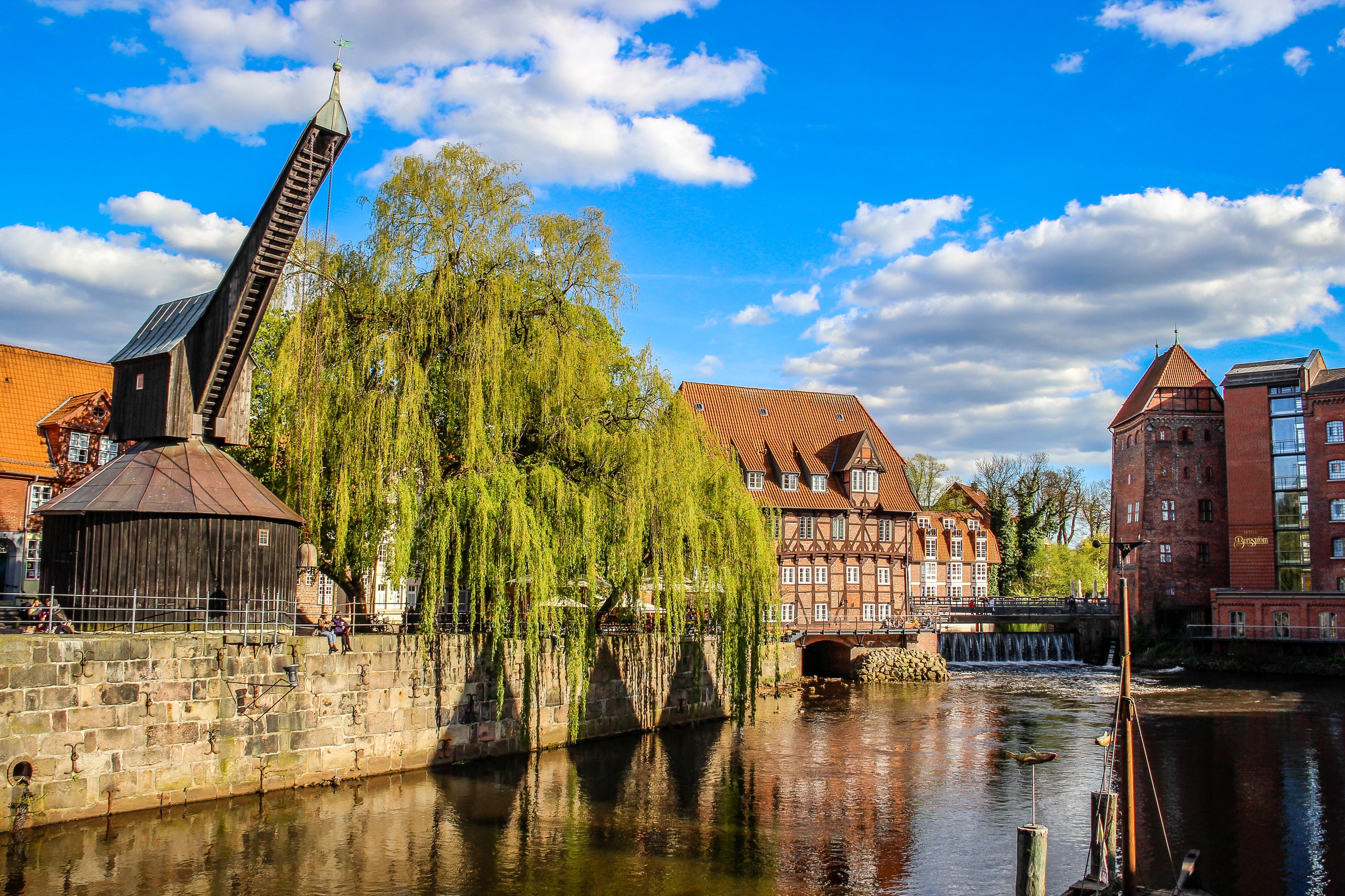 Alter Kran Stintmarkt Lüneburg