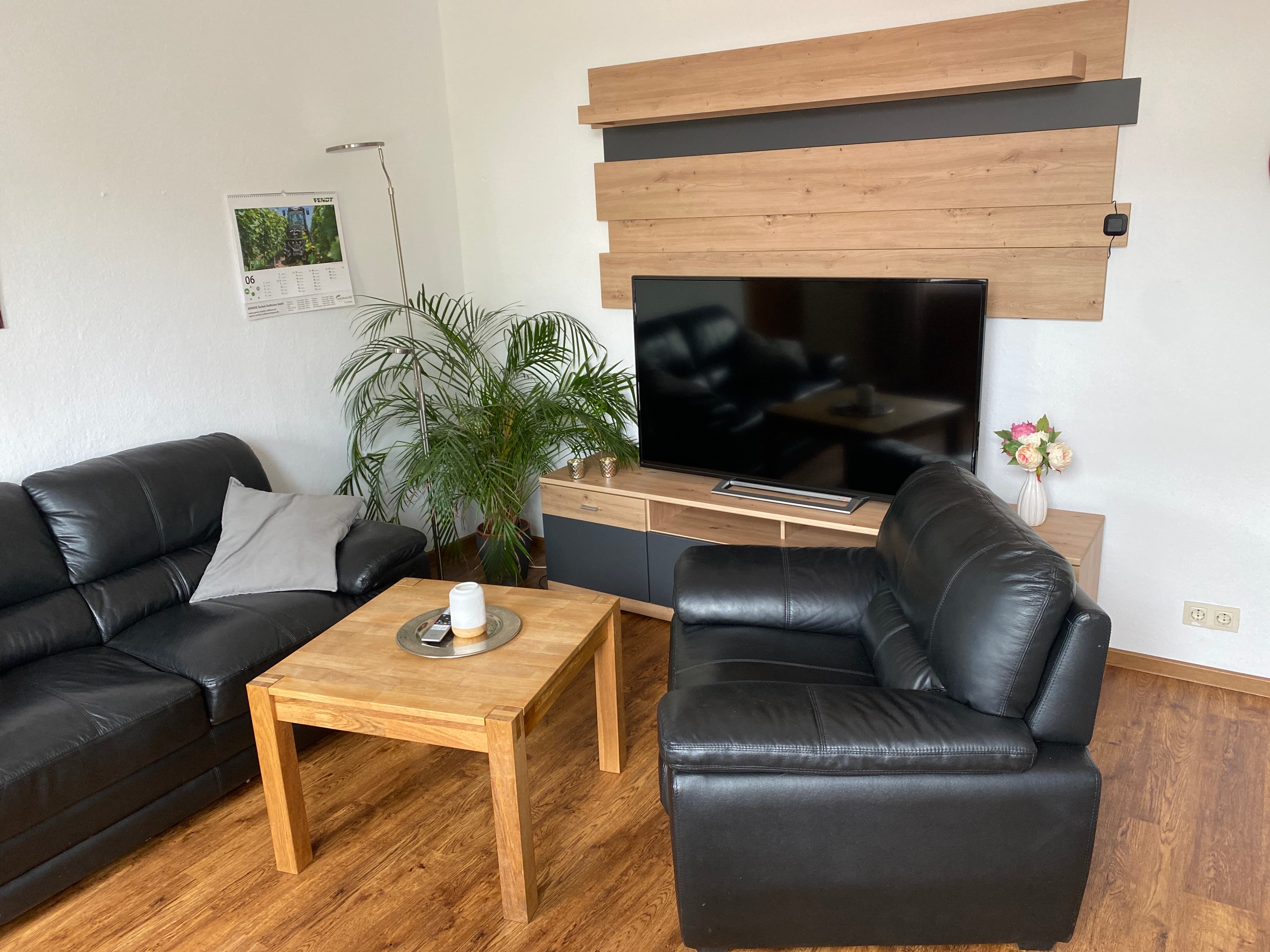 Neuland-Hof Spöring Ferienwohnung Schwalbennest Wohnzimmer