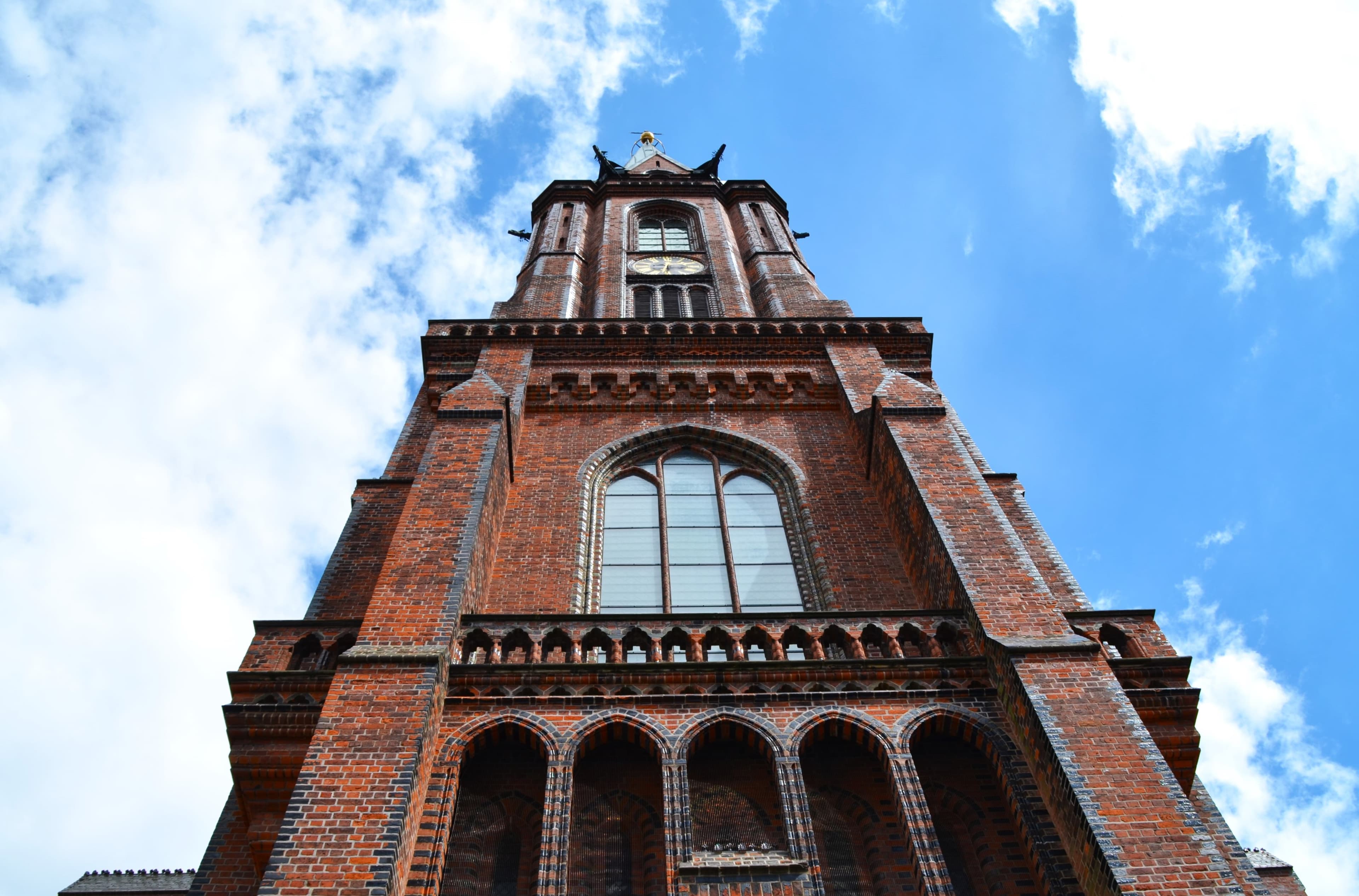 Der kirchturm der St. Nicolaikirche Lüneburg