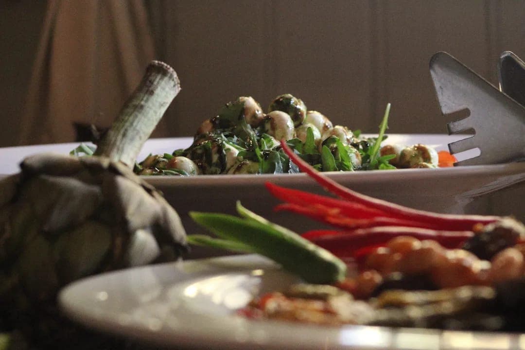 Leckeres Essen auf dem Antikhof Drei Eichen