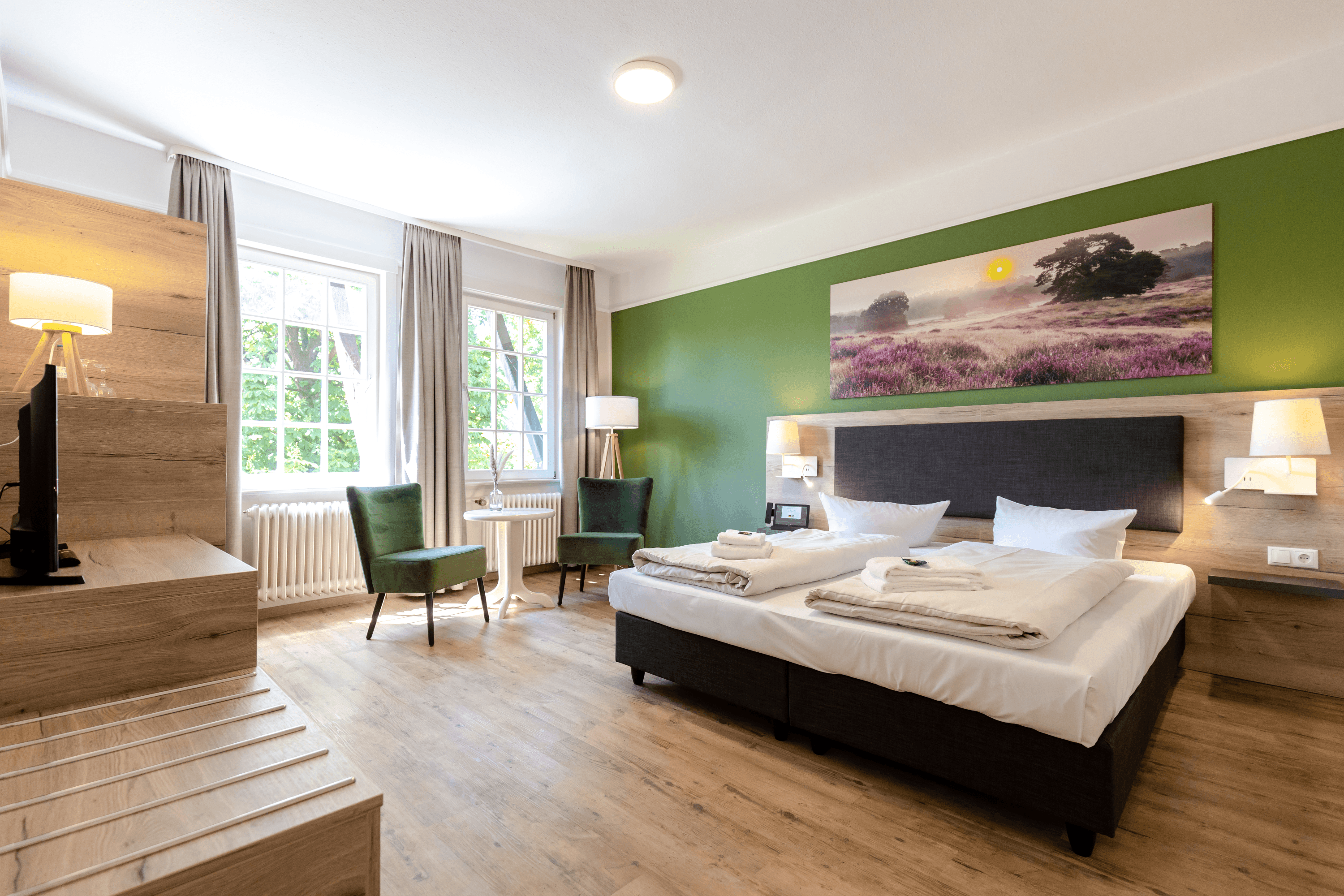 Doppelzimmer Nr.211 im Hotel Gutshof im Oertzetal bei Hermannsburg