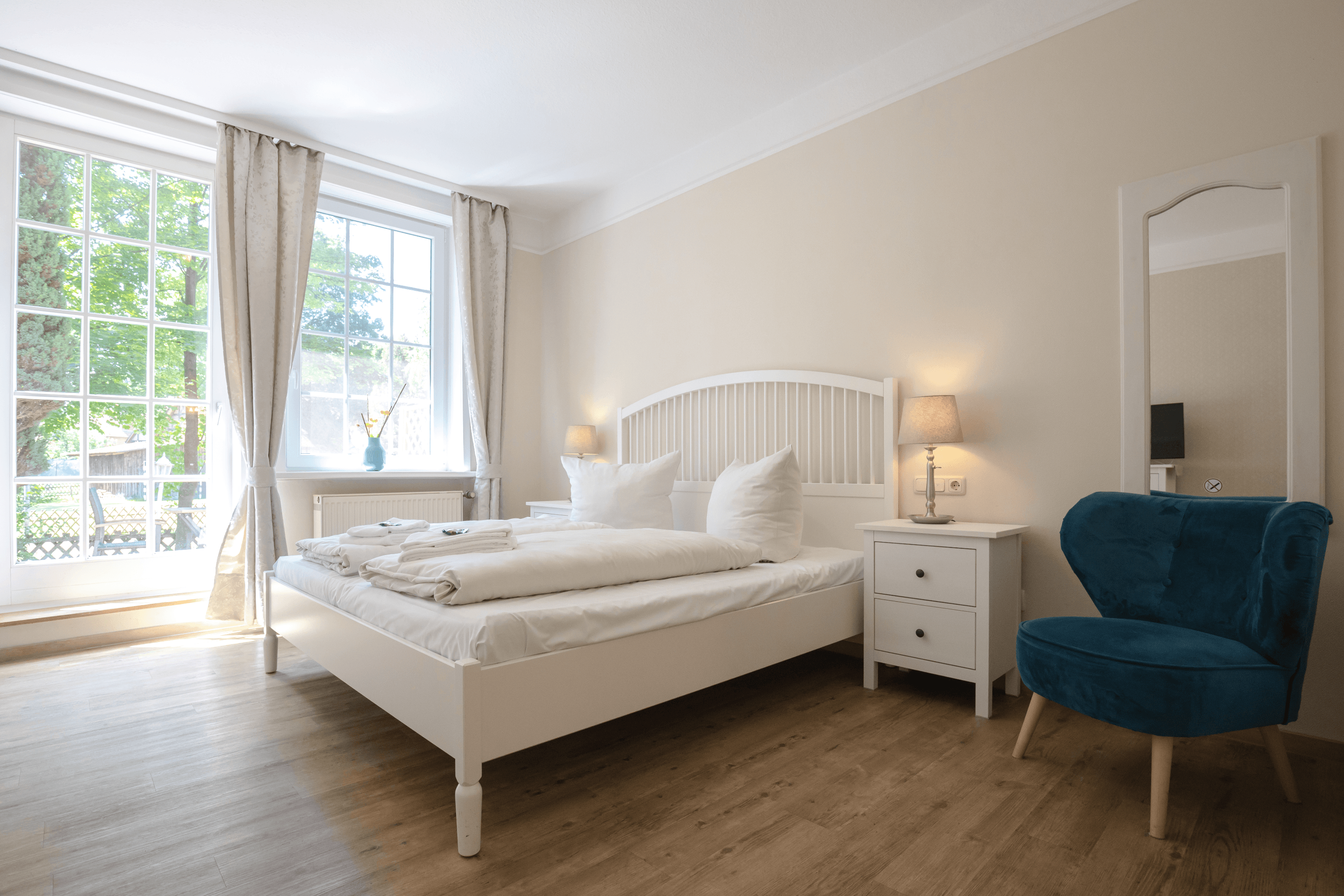 Doppelzimmer Nr.101 im Hotel Gutshof im Oertzetal bei Hermannsburg