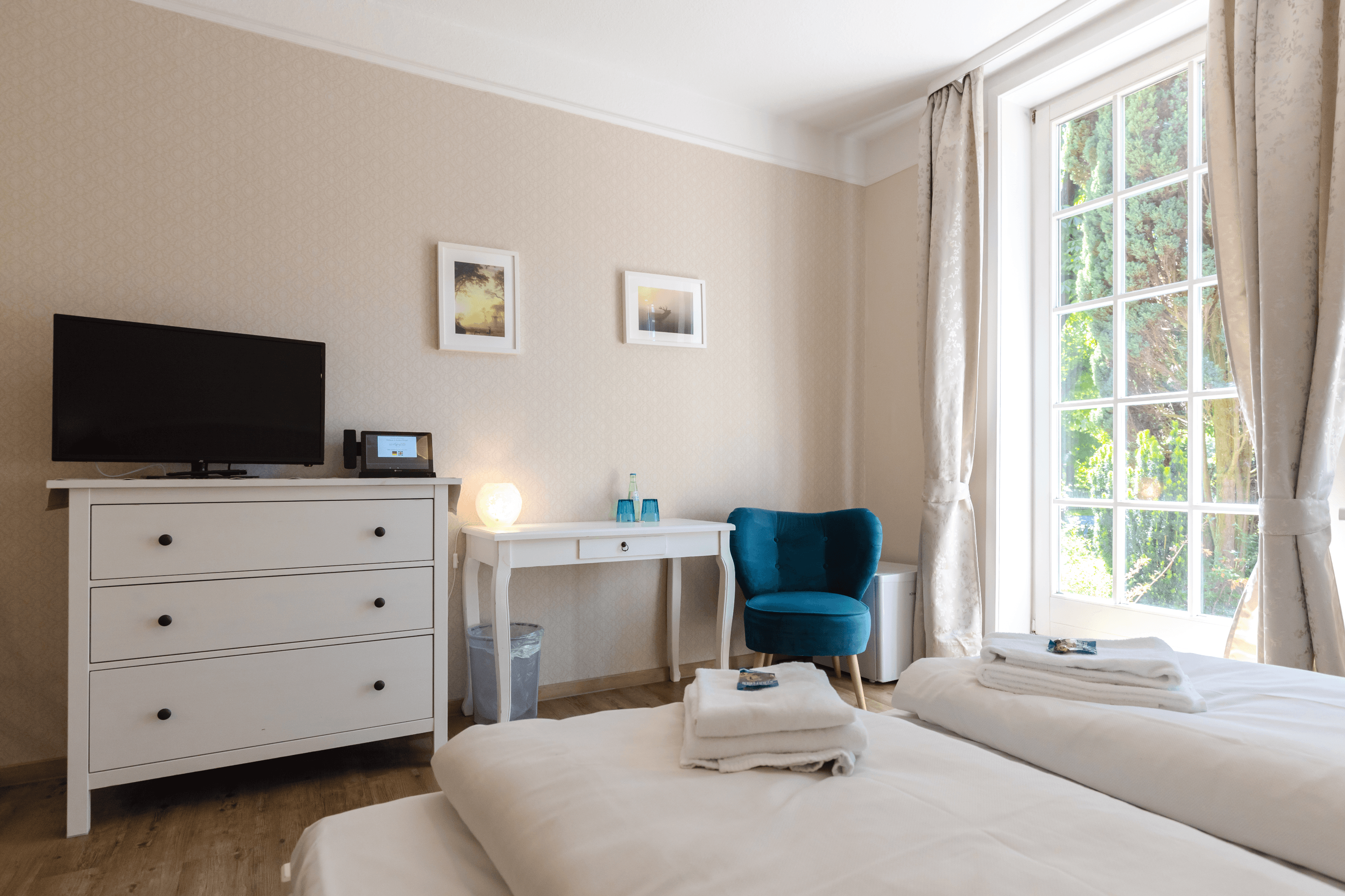 Doppelzimmer Nr.101 im Hotel Gutshof im Oertzetal bei Hermannsburg