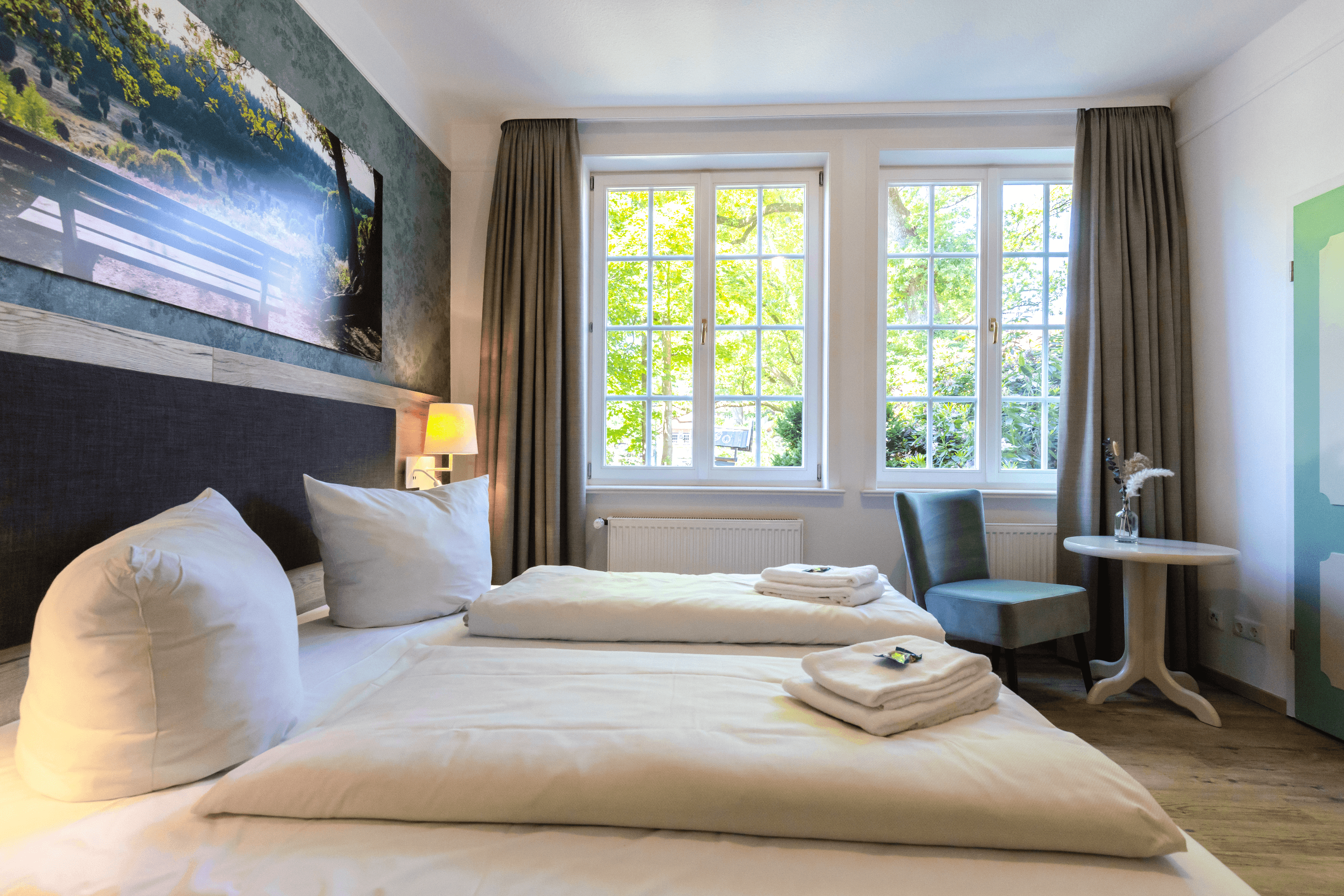 Doppelzimmer Nr.104 im Hotel Gutshof im Oertzetal bei Hermannsburg