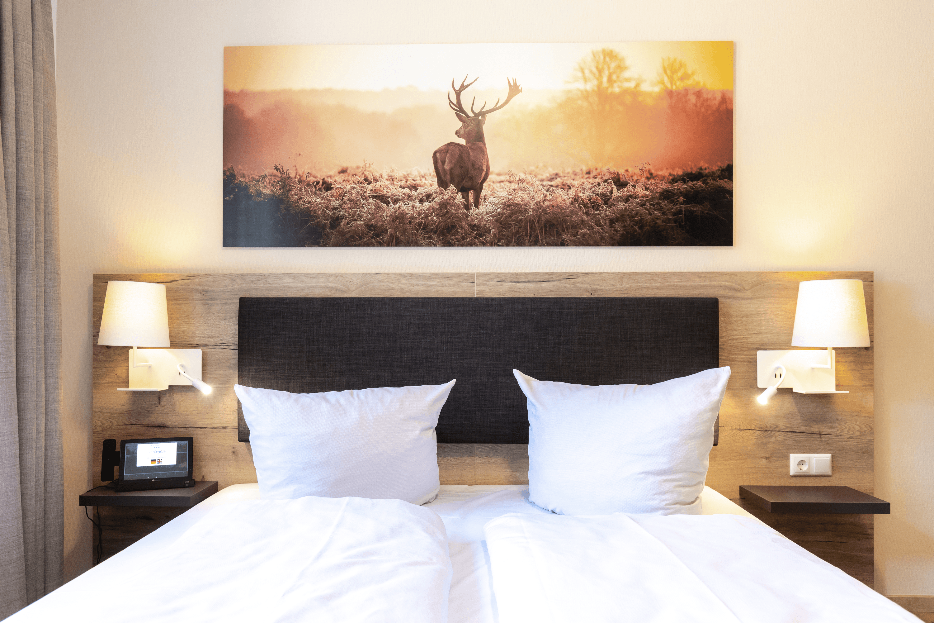 Doppelzimmer Nr.105 im Hotel Gutshof im Oertzetal bei Hermannsburg