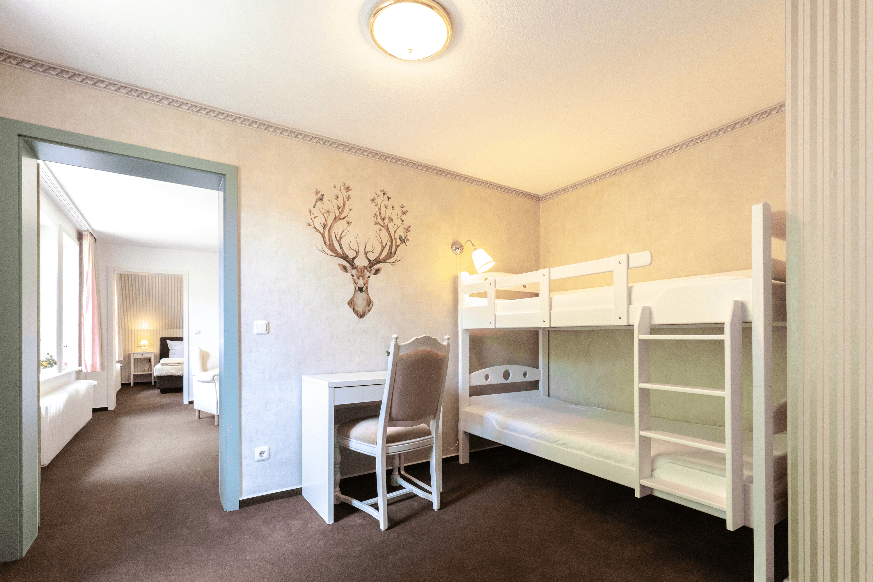 Familienzimmer Nr.205 im Hotel Gutshof im Oertzetal bei Hermannsburg