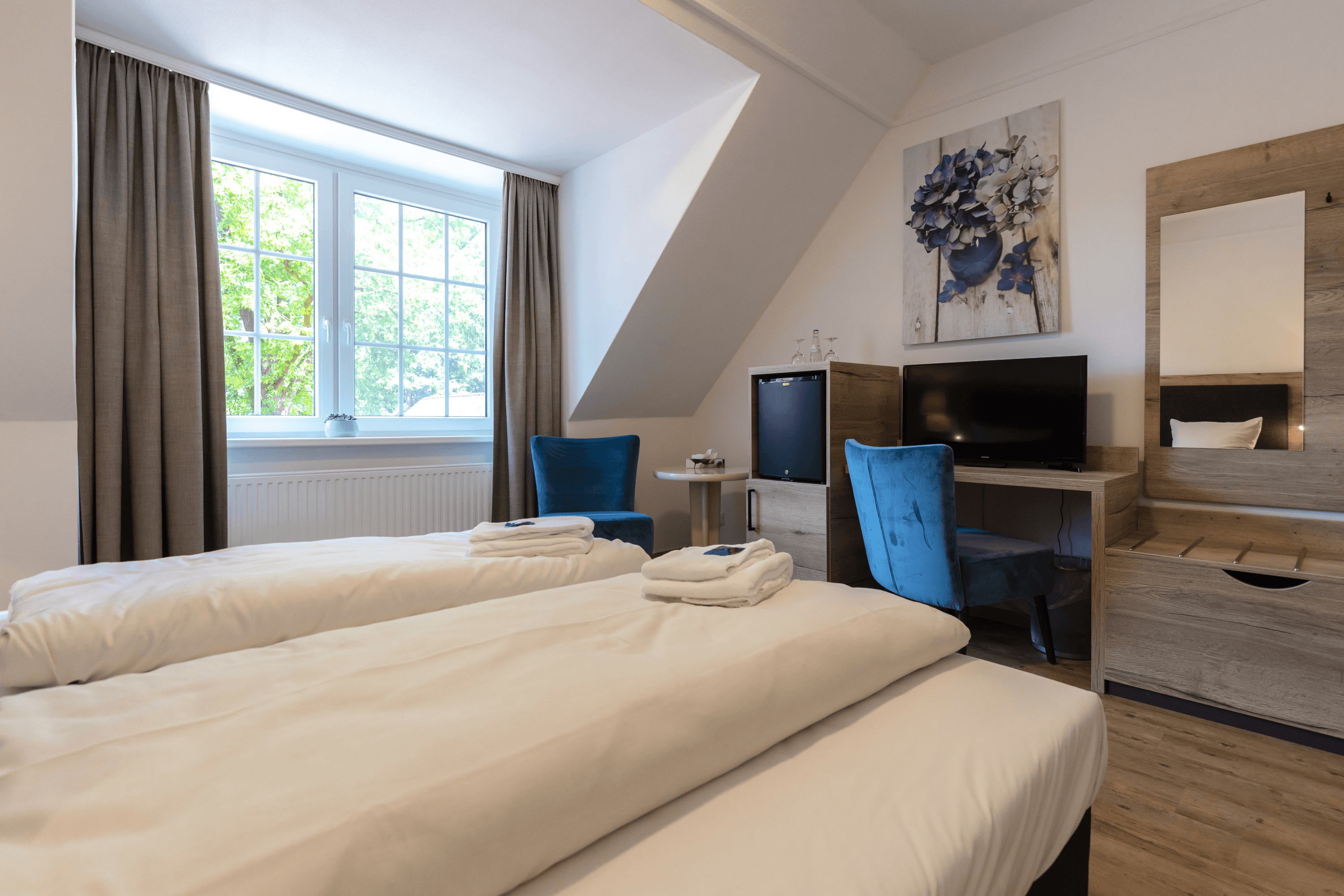 Doppelzimmer Nr.207 im Hotel Gutshof im Oertzetal bei Hermannsburg