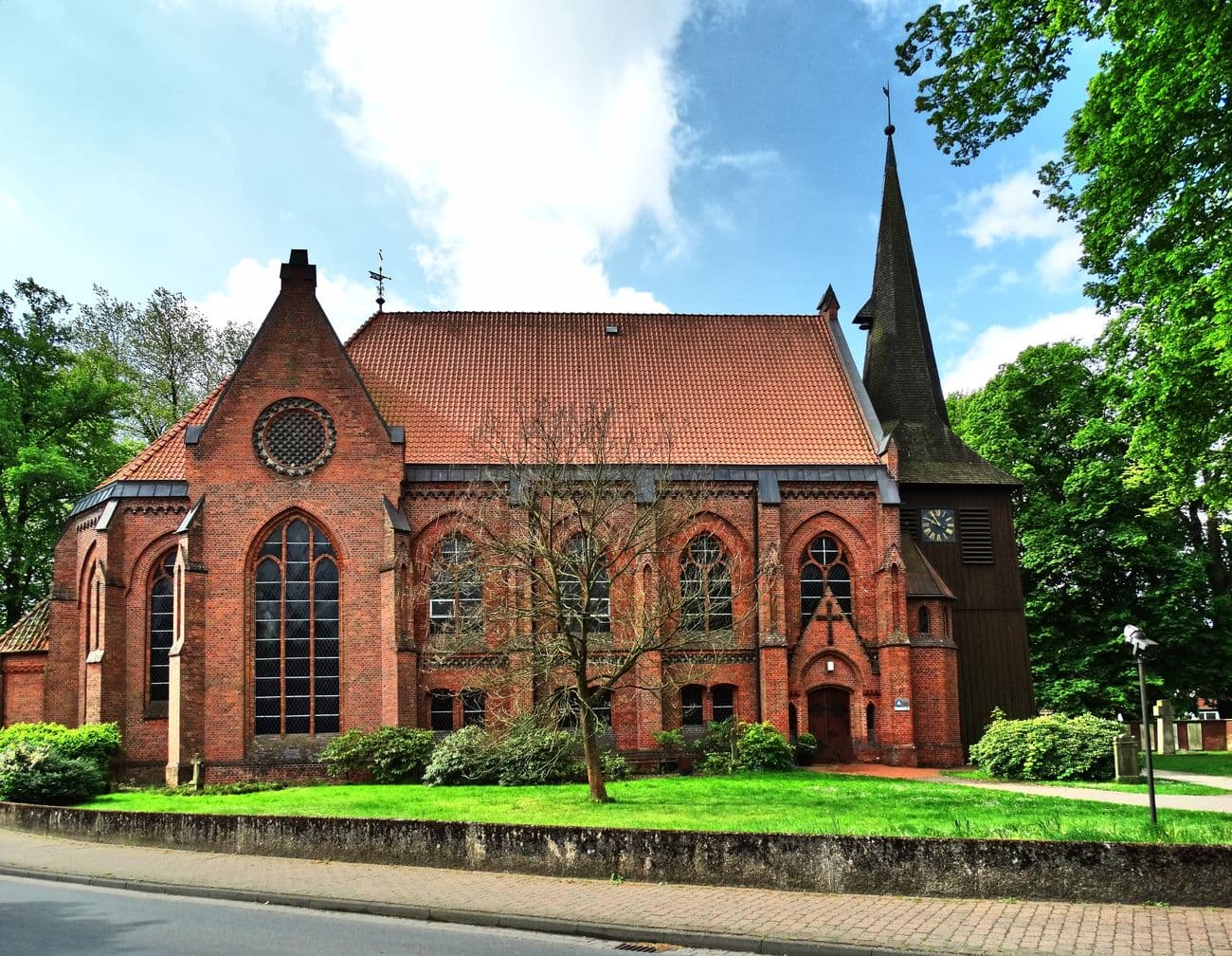 die historische St. Jakobi Kirche in Wietzendorf