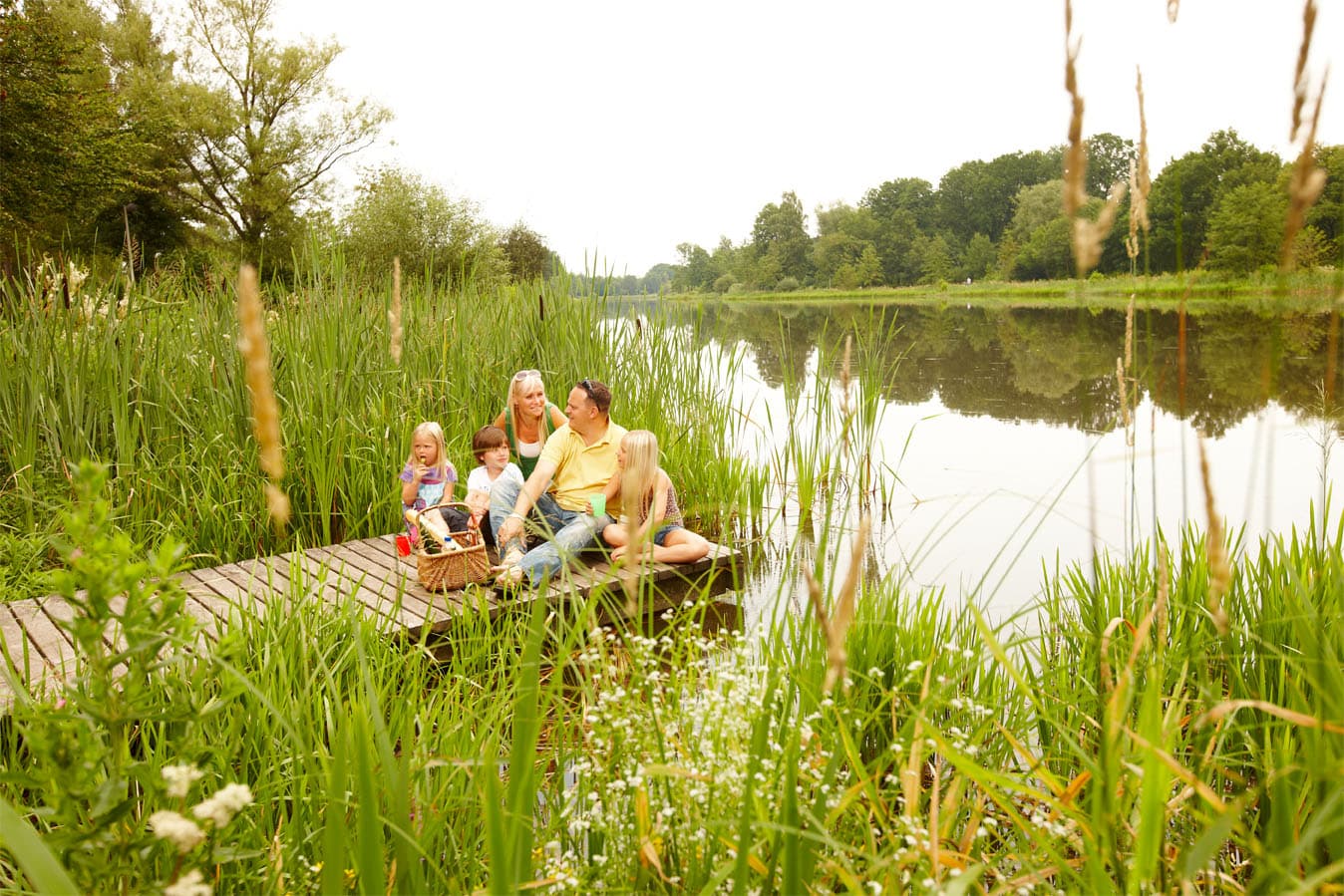 Picknick am Heidesee in Müden