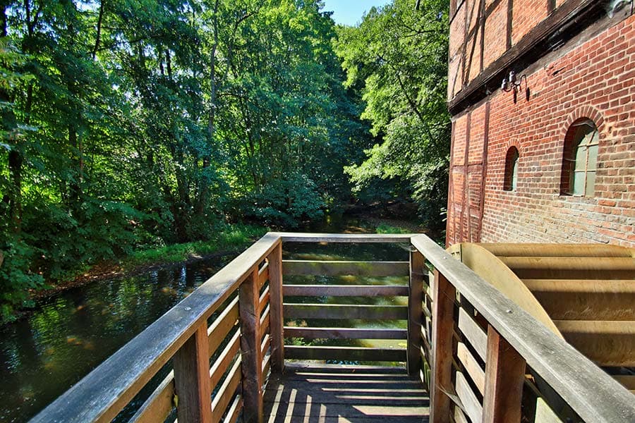Schneverdingen Wassermühle Lünzen Aussicht