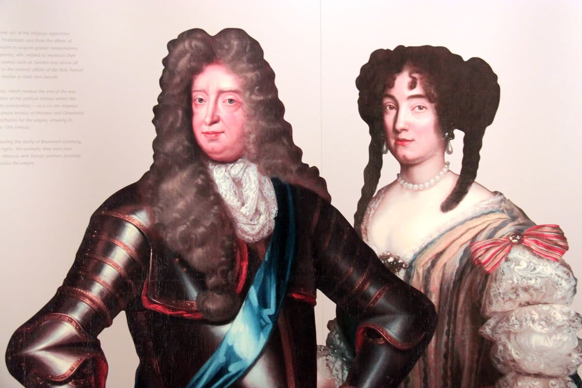 Porträt Herzog George Wilhelm und Herzogin Eléonore d´Olbreuse