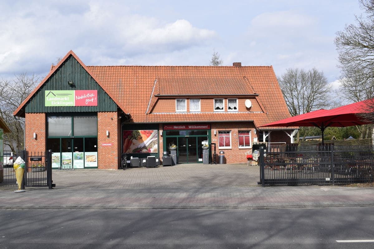 Außenansicht vom Landmarkt Eicklingen