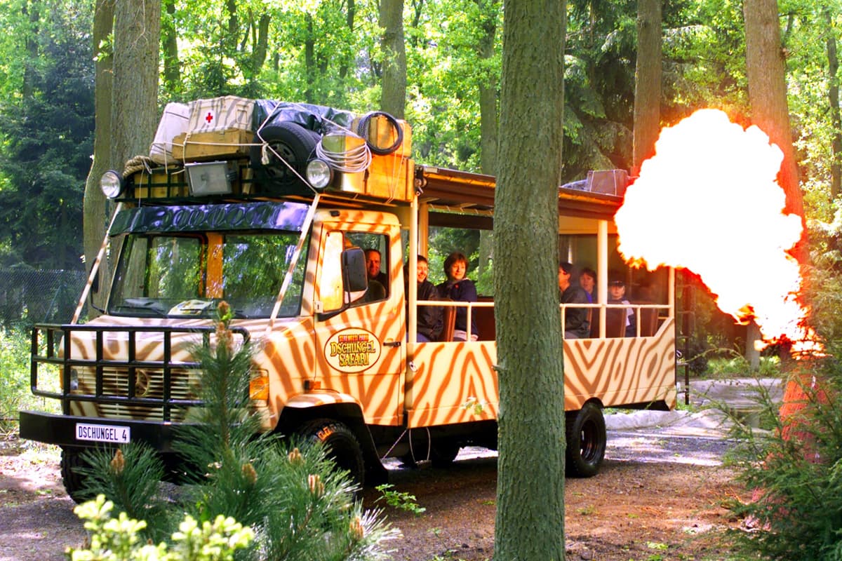 Serengeti Park Hodenhagen, der Safari Park in der Lüneburger Heide an der A7
