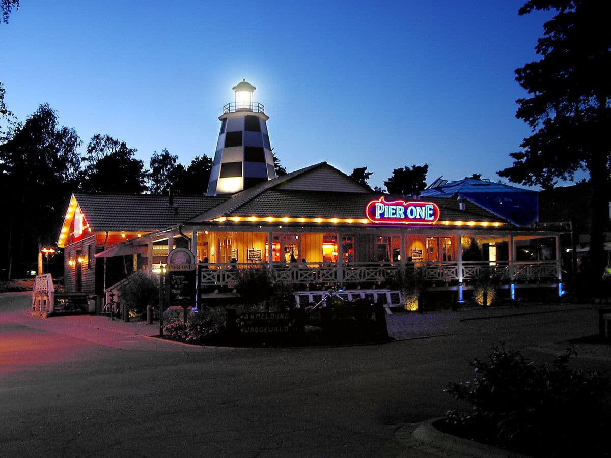 restaurant pier one im südsee camp campingplatz