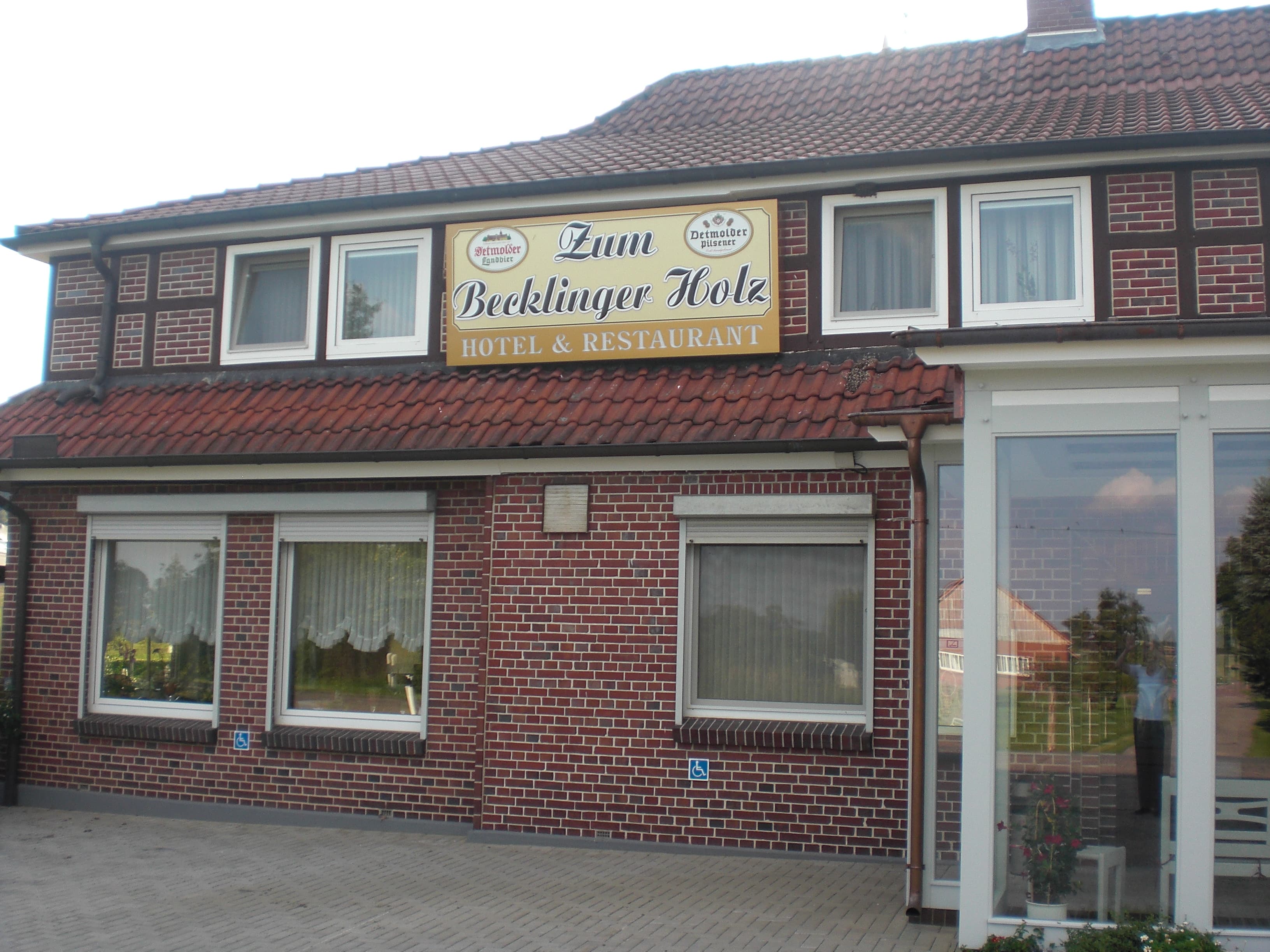 Eingang der Ferienwohnung Zum Becklinger Holz in Bergen