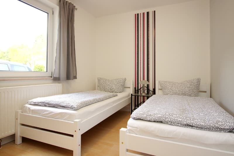 Schlafzimmer in der Ferienwohnung Am Apfelgarten C1 in Lüneburg