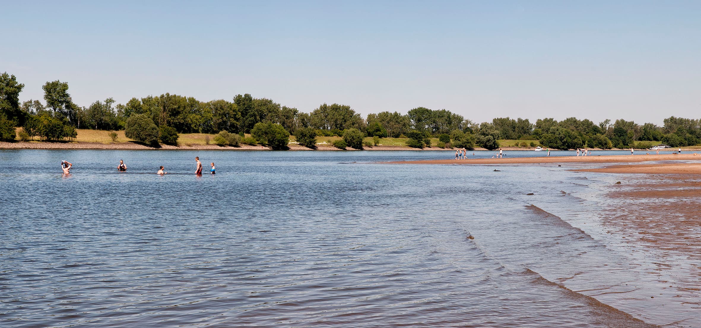Camping Land an der Elbe Hamburg mit strand