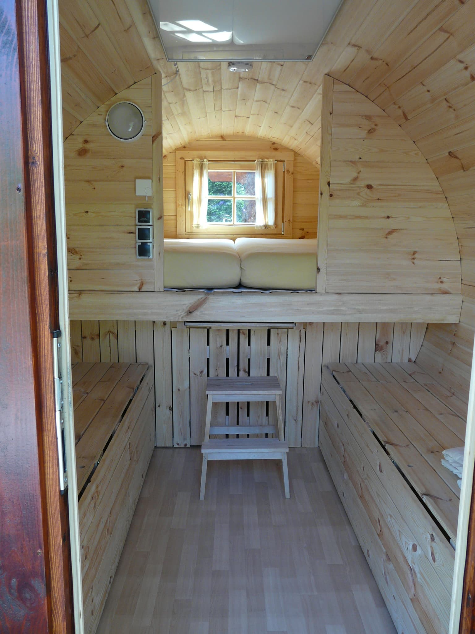 Das Schlaf-Fass auf dem Campingplatz Auf dem Simpel in Soltau