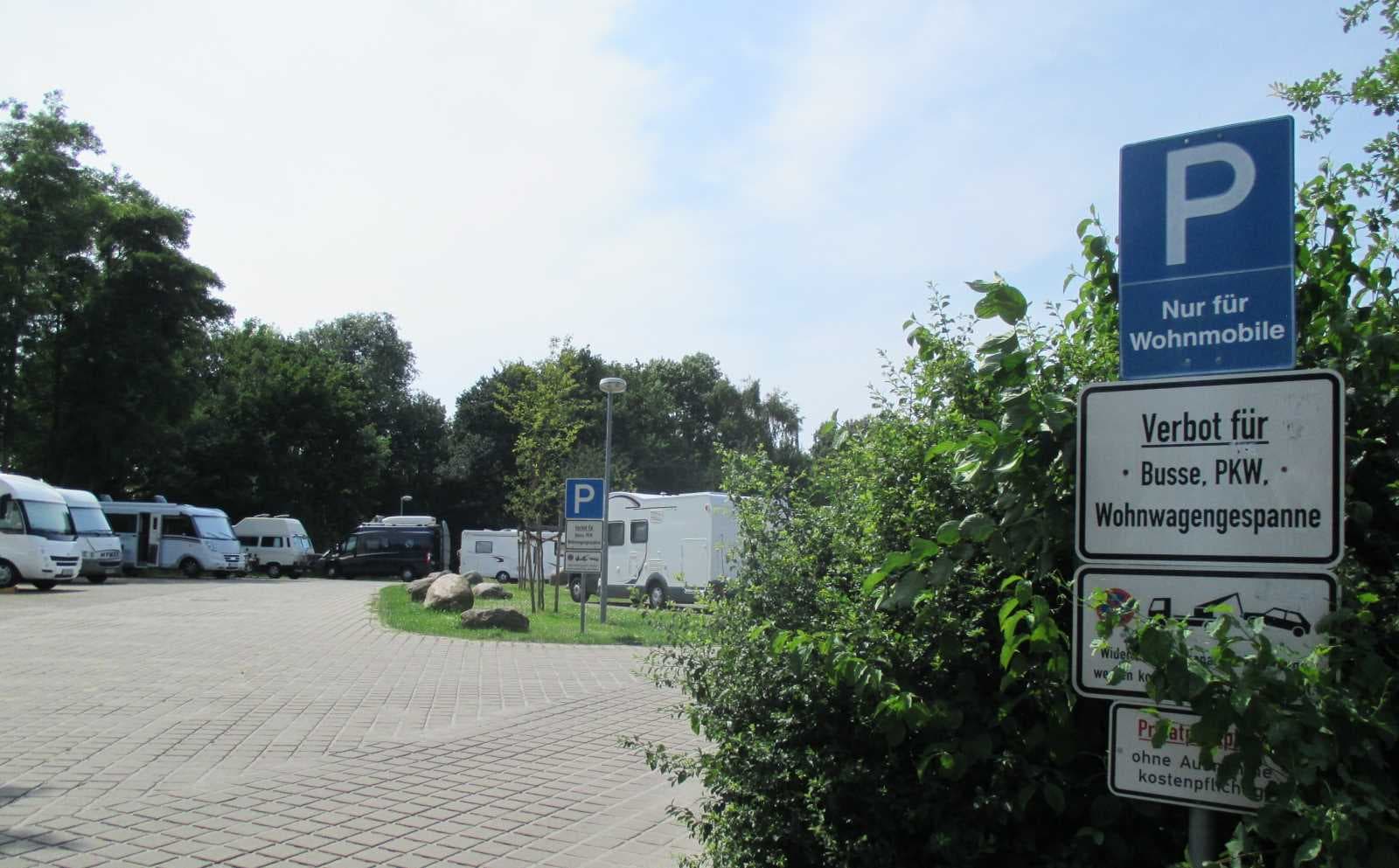 Wohnmobilstellplatz zentral in Lüneburg