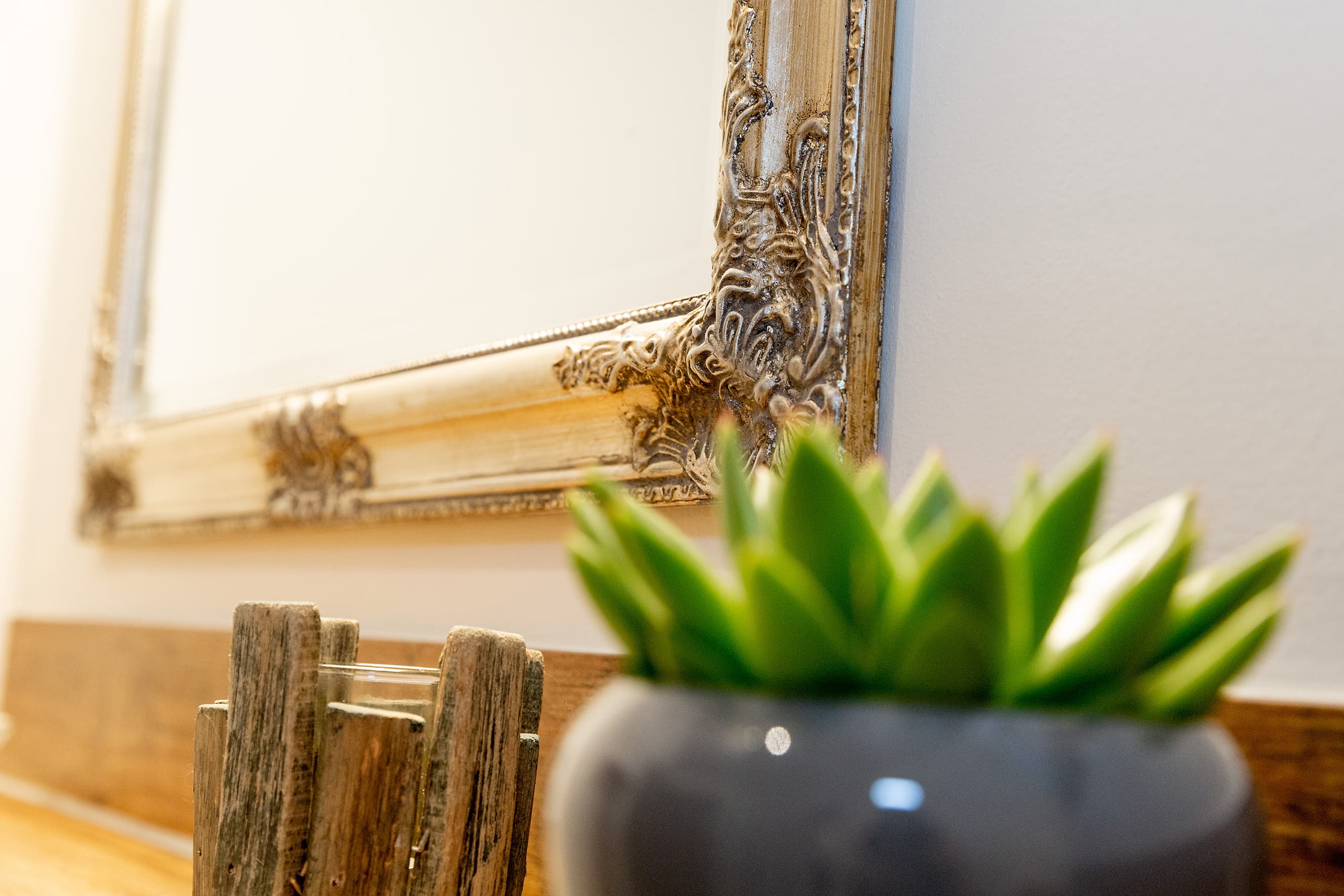 Badezimmer in der Ferienwohnung Paulmann in Toppenstedt