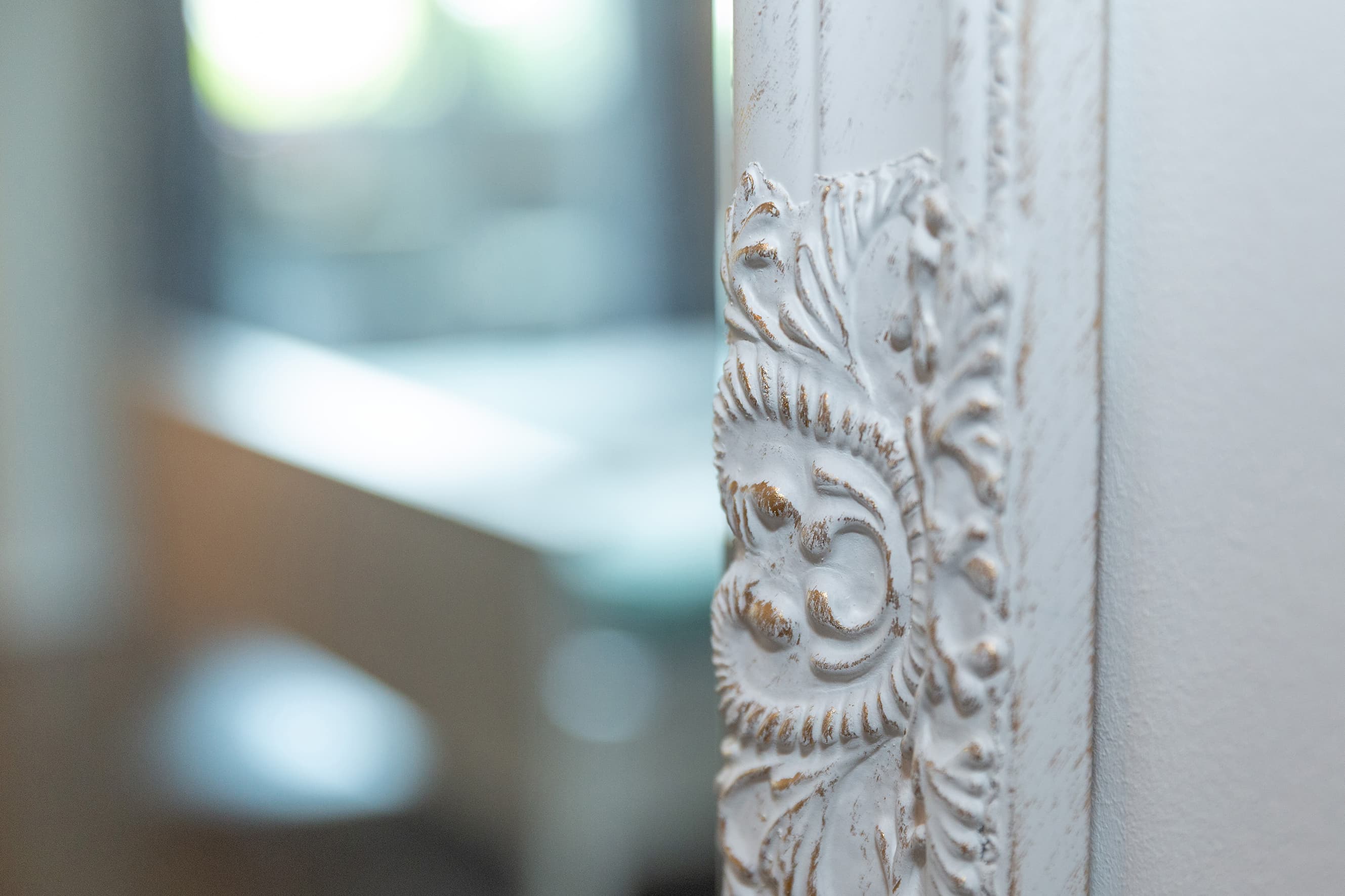 Spiegel in der Ferienwohnung Zur Heidschnucke in Toppenstedt