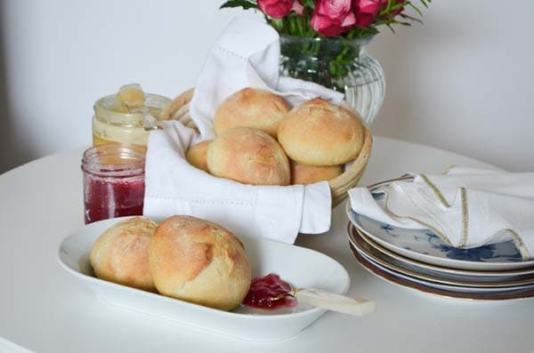 Kartoffelbrötchen mit Marmelade Rezept Lüneburger Heide