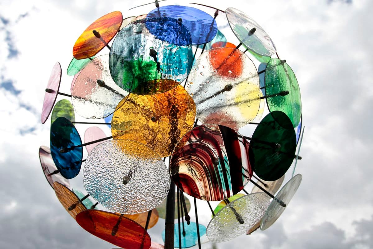 Kunstobjekt auf der FlotART