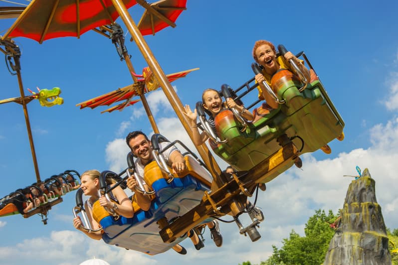 Heide Park Himmelsstürmer Karussell für Kinder