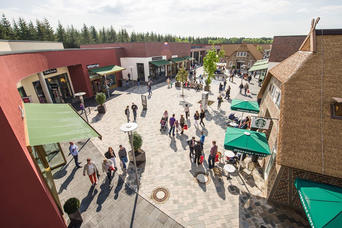 preiswerte marken im Designer Outlet Soltau