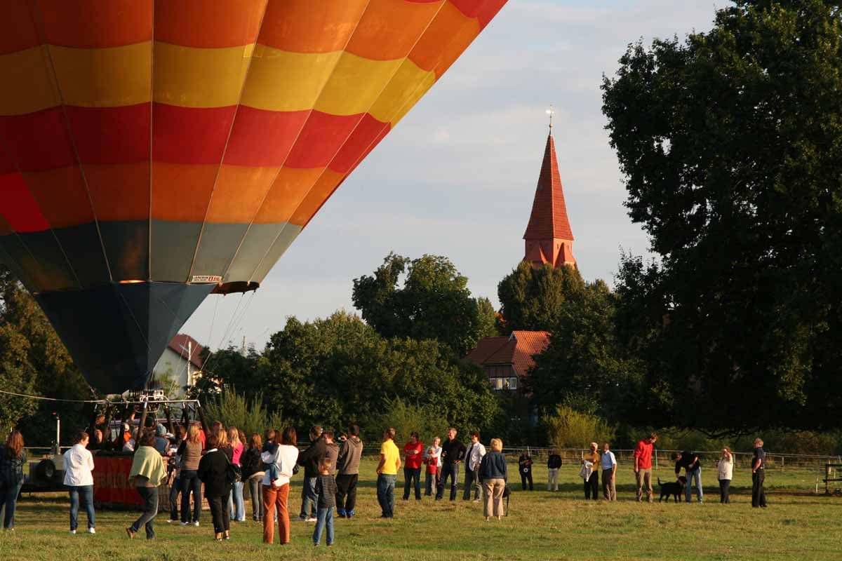 Ballonstart in Bienenbüttel