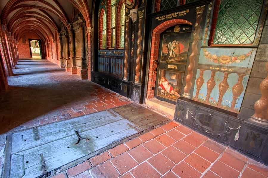 Falltür im Kloster Ebstorf