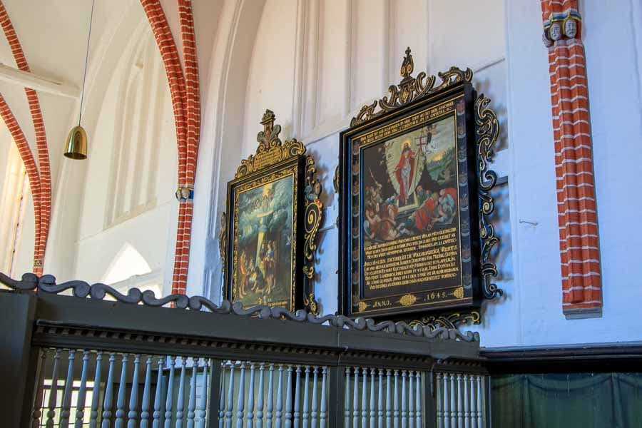 Epitaphe im Nonnenchor des Kloster Ebstorf